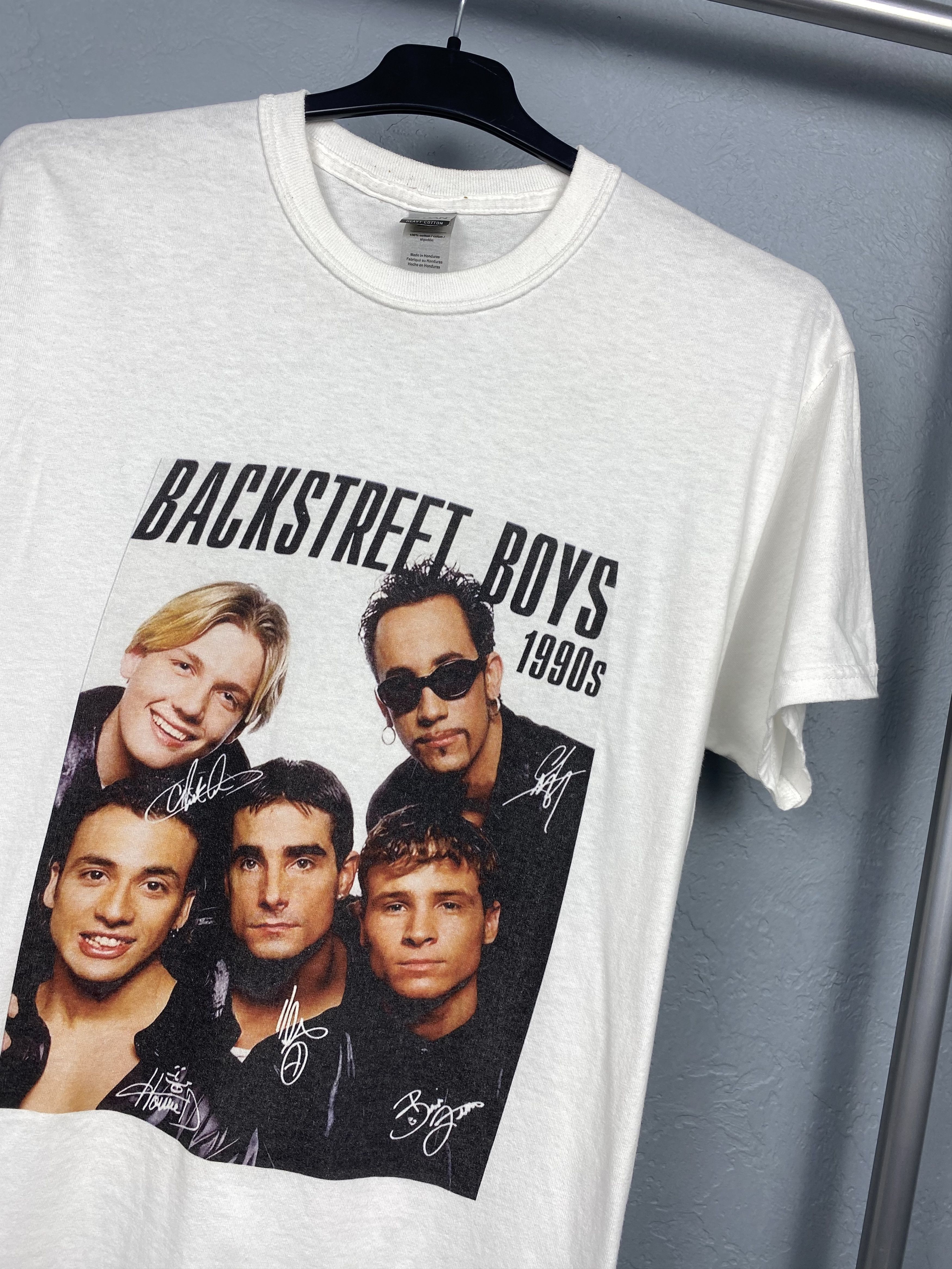 Band Tees Backstreet Boys Vintage Rock Band T-Shirt Y2K Tee Size US M / EU 48-50 / 2 - 2 Thumbnail