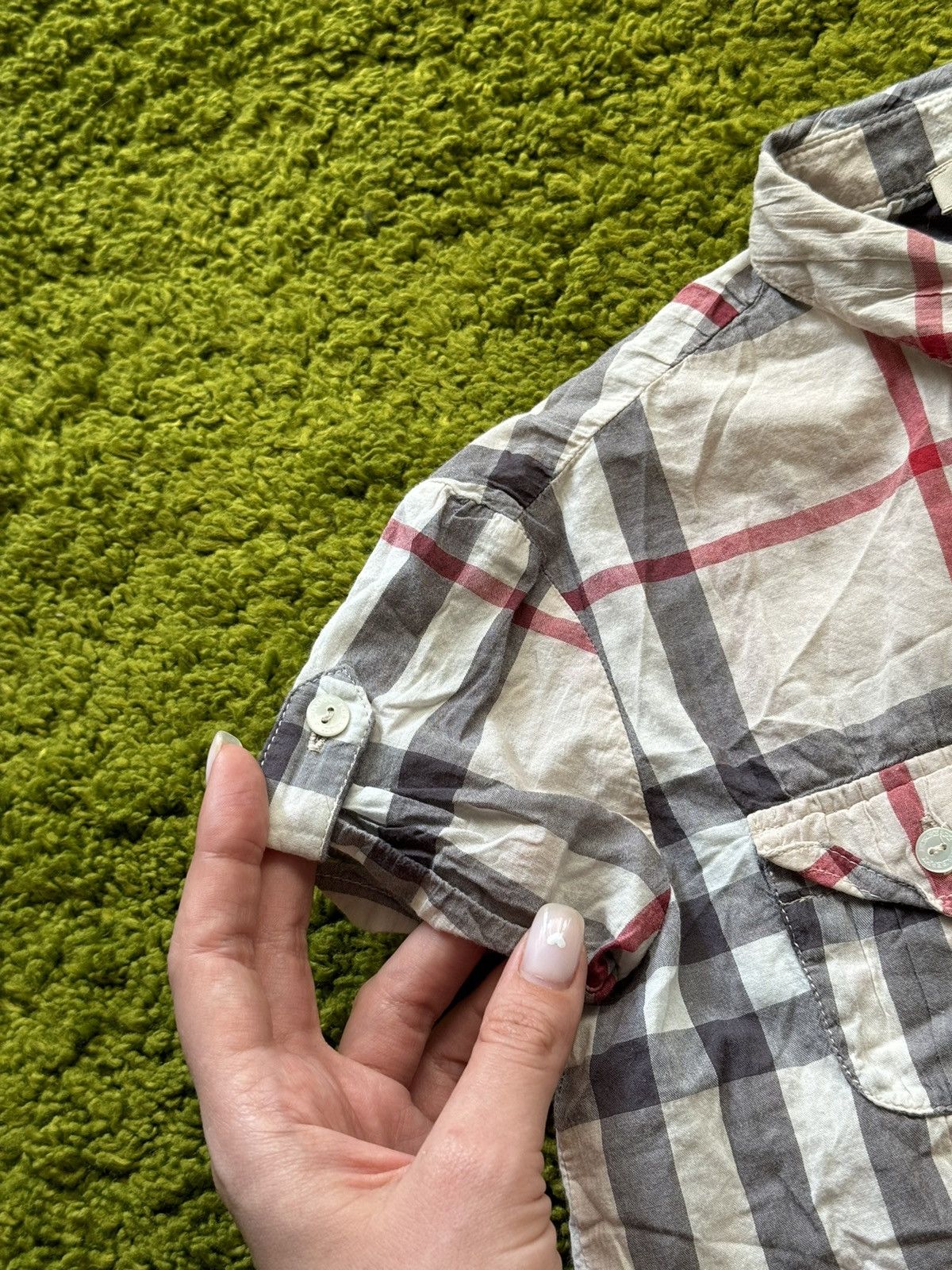 Burberry × Designer Burberry iconic nova check kids shirt Size US XXS / EU 40 - 5 Thumbnail