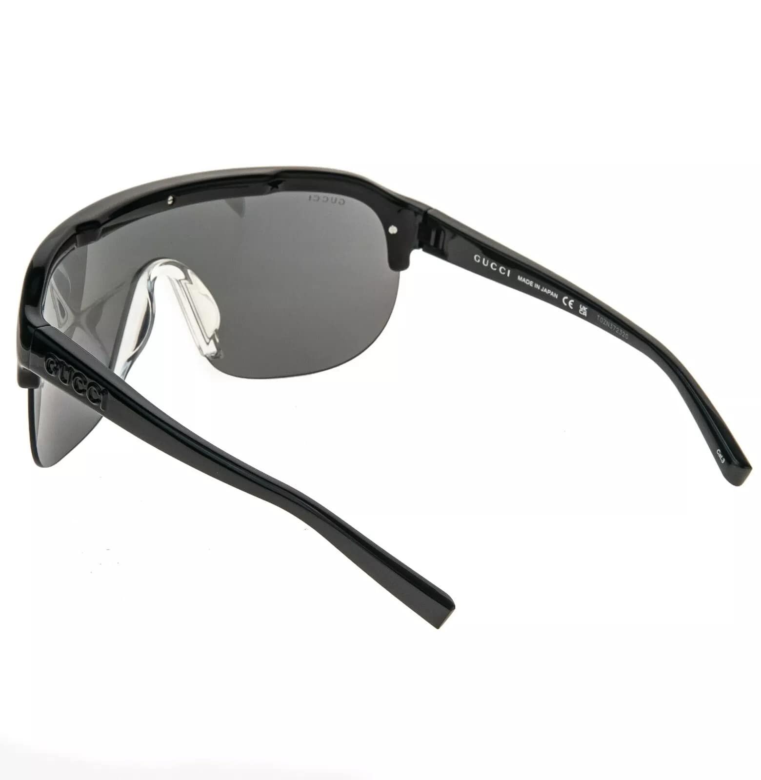 Gucci GUCCI 1645 Black Silver Mirrored Mask Gg1645S Sunglasses 003 Size ONE SIZE - 7 Thumbnail