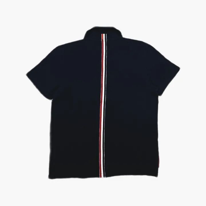 Thom Browne Thom Browne Short Sleeve Polo Shirt in Navy -2507 Size US M / EU 48-50 / 2 - 1 Thumbnail