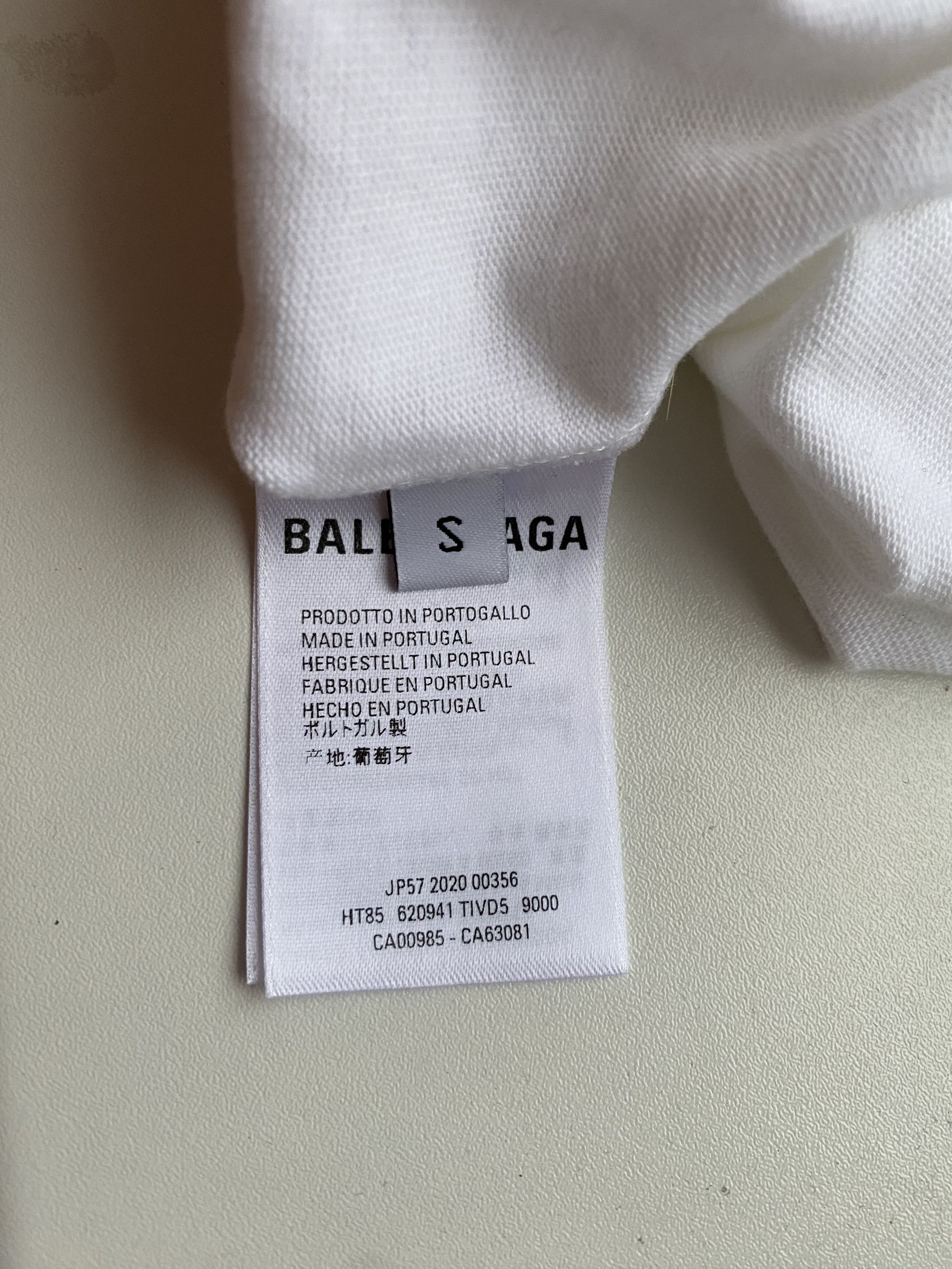 Balenciaga Balenciaga Oversized Gymwear Tee Size US S / EU 44-46 / 1 - 3 Thumbnail