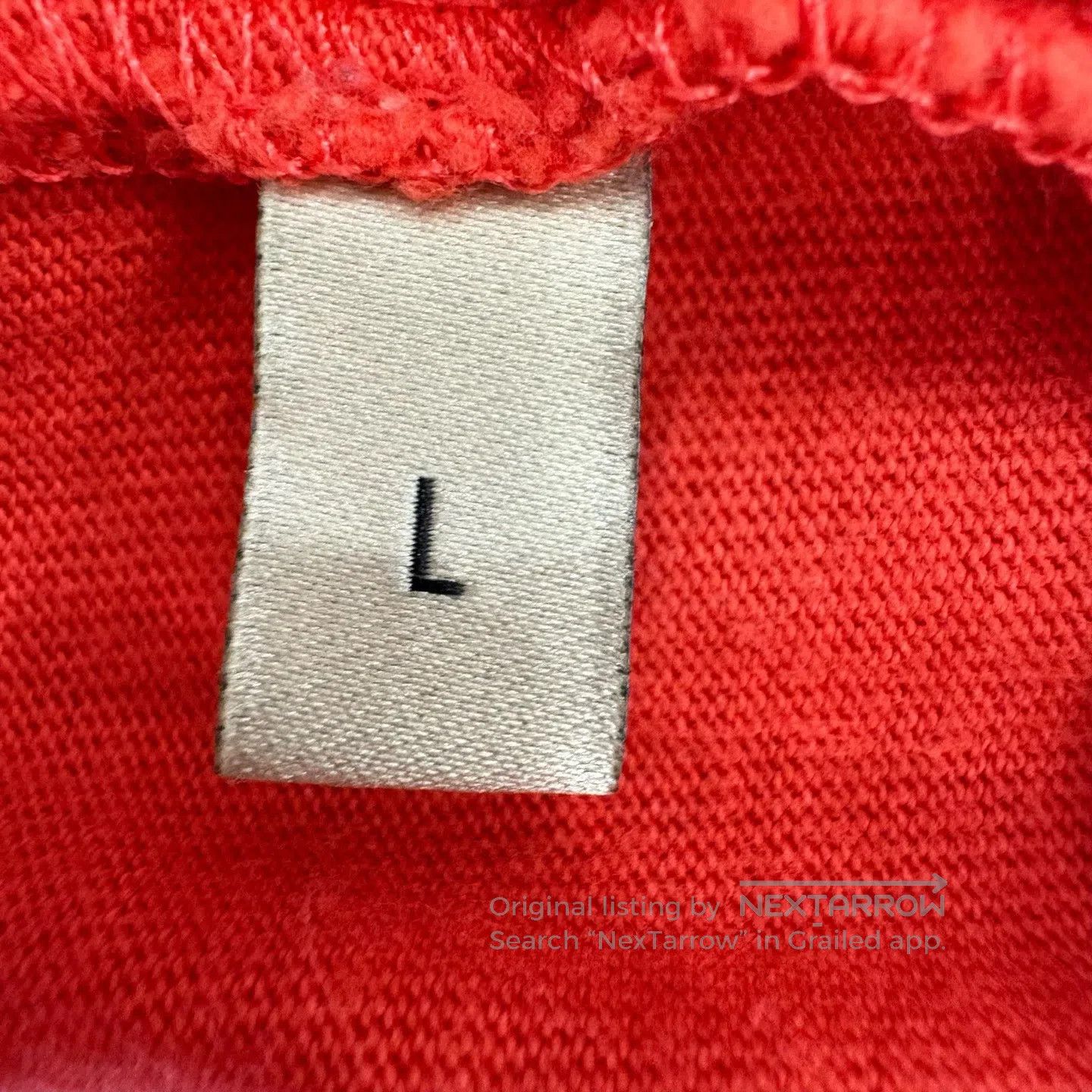 Gucci Guicci Orange letter-print round-neck short-sleeved T-shir Size US L / EU 52-54 / 3 - 5 Thumbnail