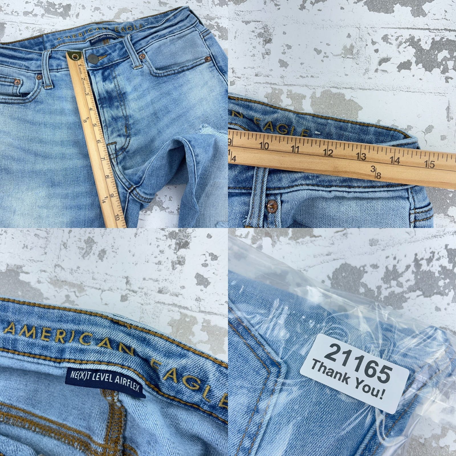 American Eagle Outfitters American Eagle Outfitters Jeans Men 30x30 Slim Straight Leg Blue Denim 5-Pocket Belt Loops Distressed? No. Classic Skater Preppy - 90s Modern N/A Size US 30 / EU 46 - 9 Thumbnail