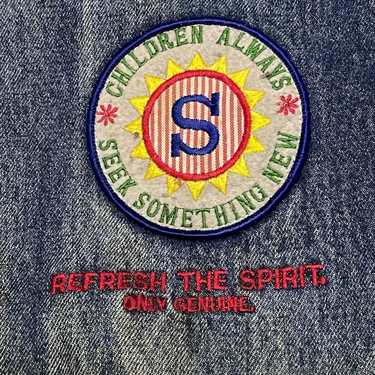 Japanese Brand Vintage Japanese Brand Denim Bomber Jacket with Patches Size US M / EU 48-50 / 2 - 5 Thumbnail