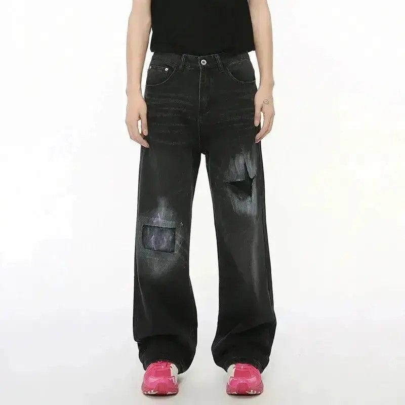 Japanese Brand Y2k retro loose jeans Size US 32 / EU 48 - 2 Thumbnail