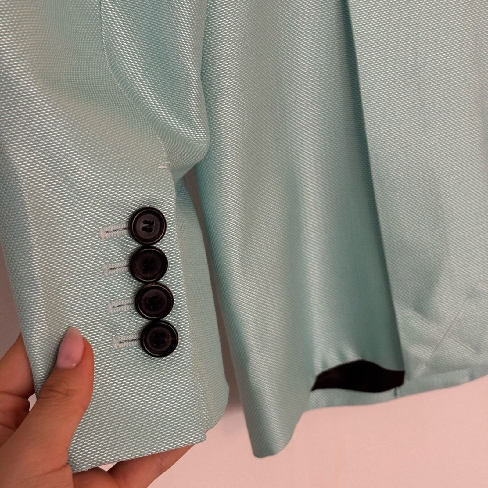 Acne Studios Men’s Jumilar Cotton-Blend Suit Jacket- Green SS20 NWT Size 46R - 7 Thumbnail