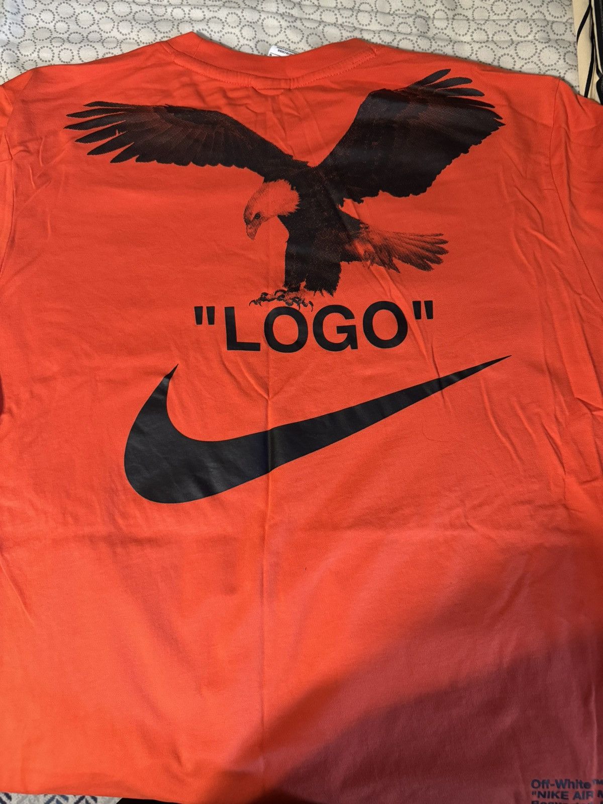 Nike × Off-White Nike x Off White Logo Tee Size US M / EU 48-50 / 2 - 2 Thumbnail