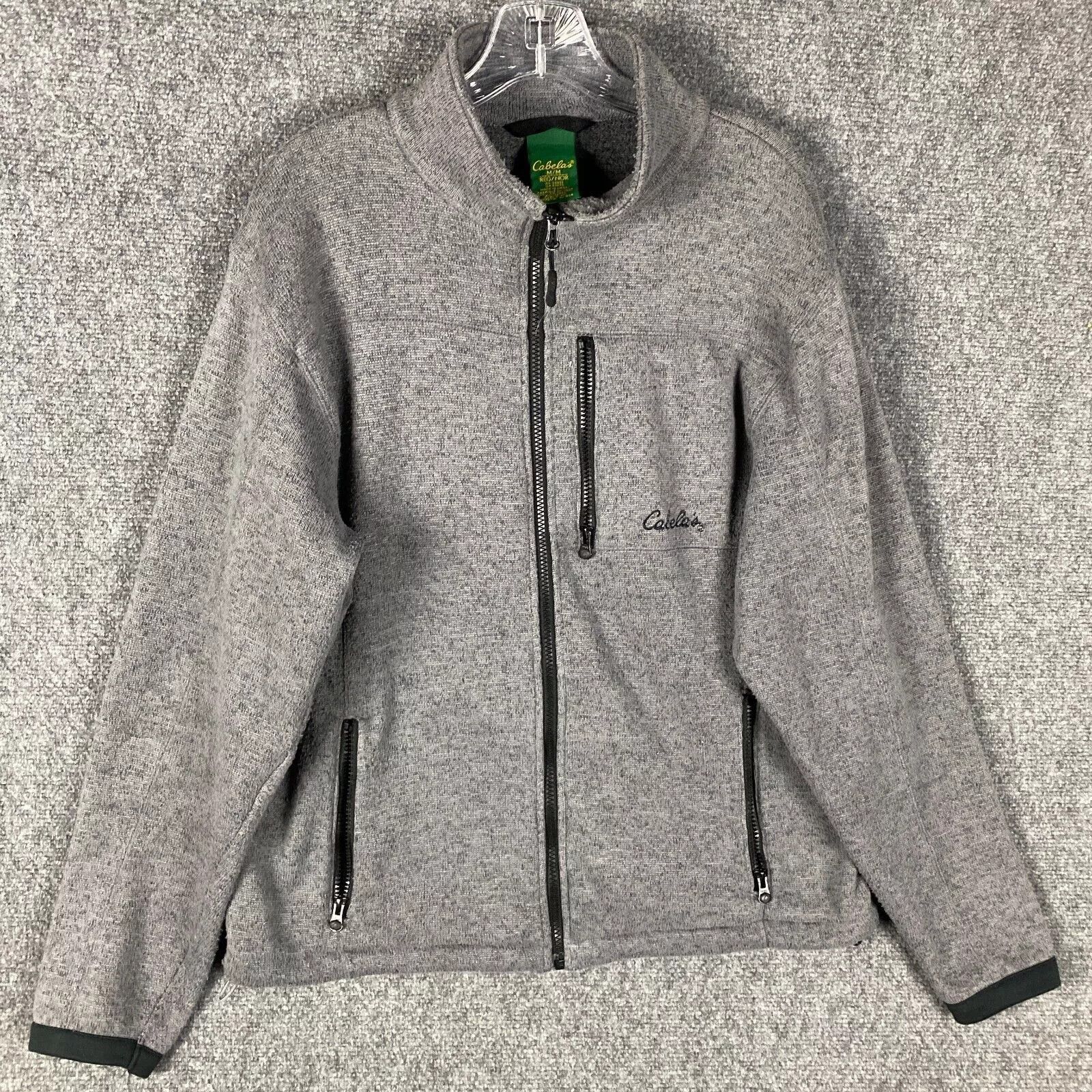 Cabelas Cabela's Fleece Jacket Men's Full Zip 100% Polyester M Size US M / EU 48-50 / 2 - 1 Thumbnail