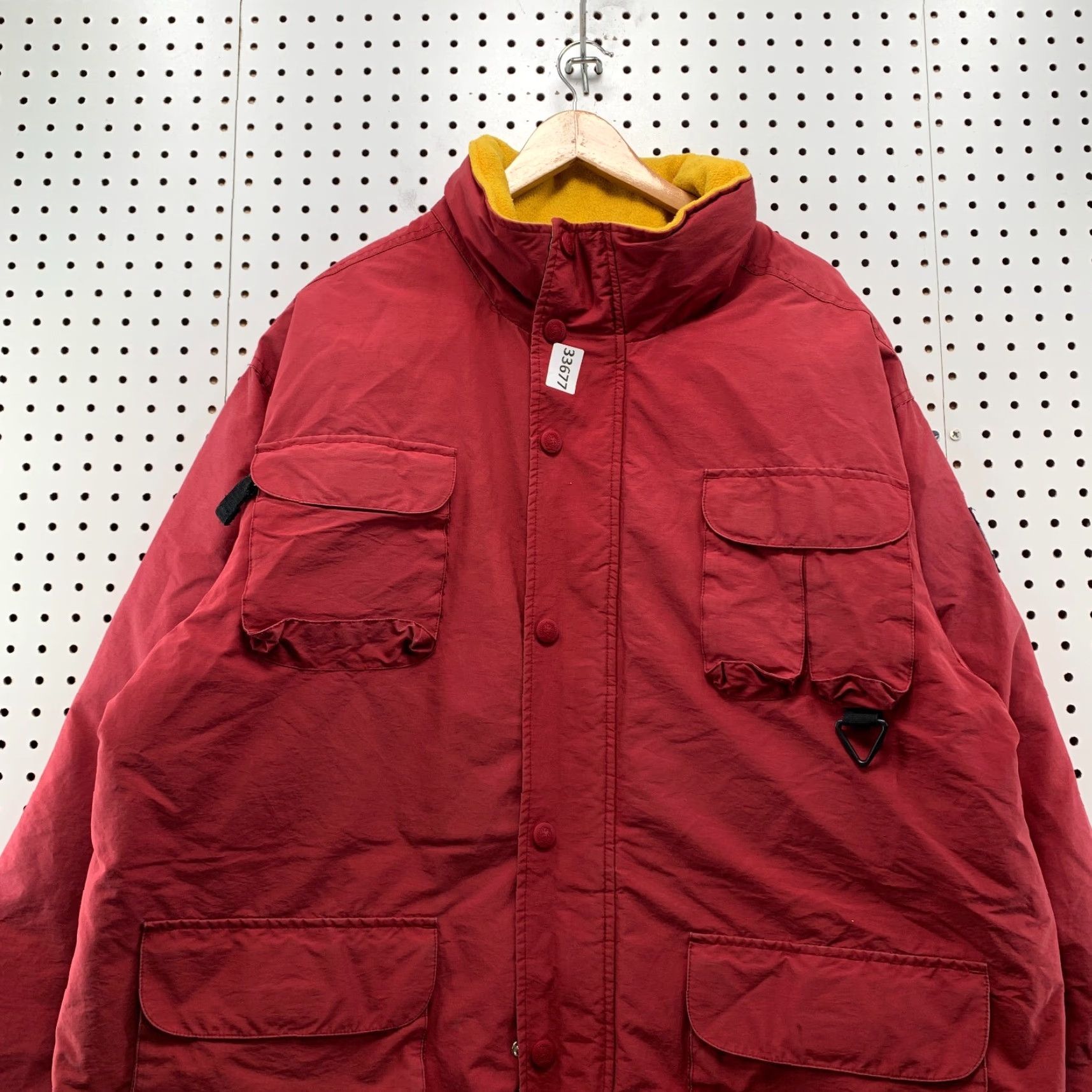 Tommy Hilfiger VINTAGE Tommy Hilfiger Down Puffer Jacket Men XL Red 90s Style Mens Jacket XL Red Tommy Hilfiger Puffer Jacket Mens 90s Size US XL / EU 56 / 4 - 5 Thumbnail