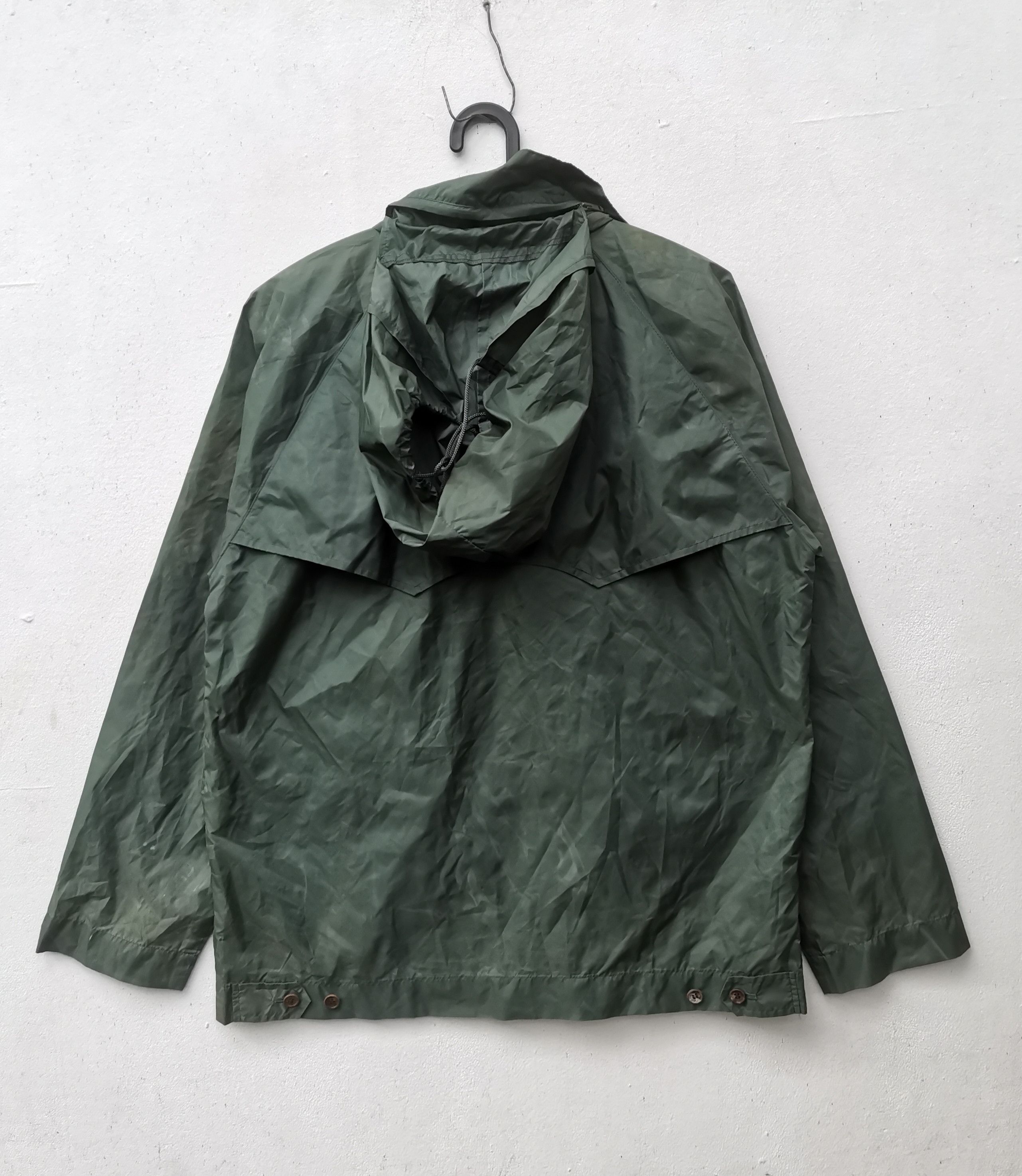 CABANE de ZUCCa Rare Distressed Cabane De Zucca raincoat Size US L / EU 52-54 / 3 - 3 Thumbnail