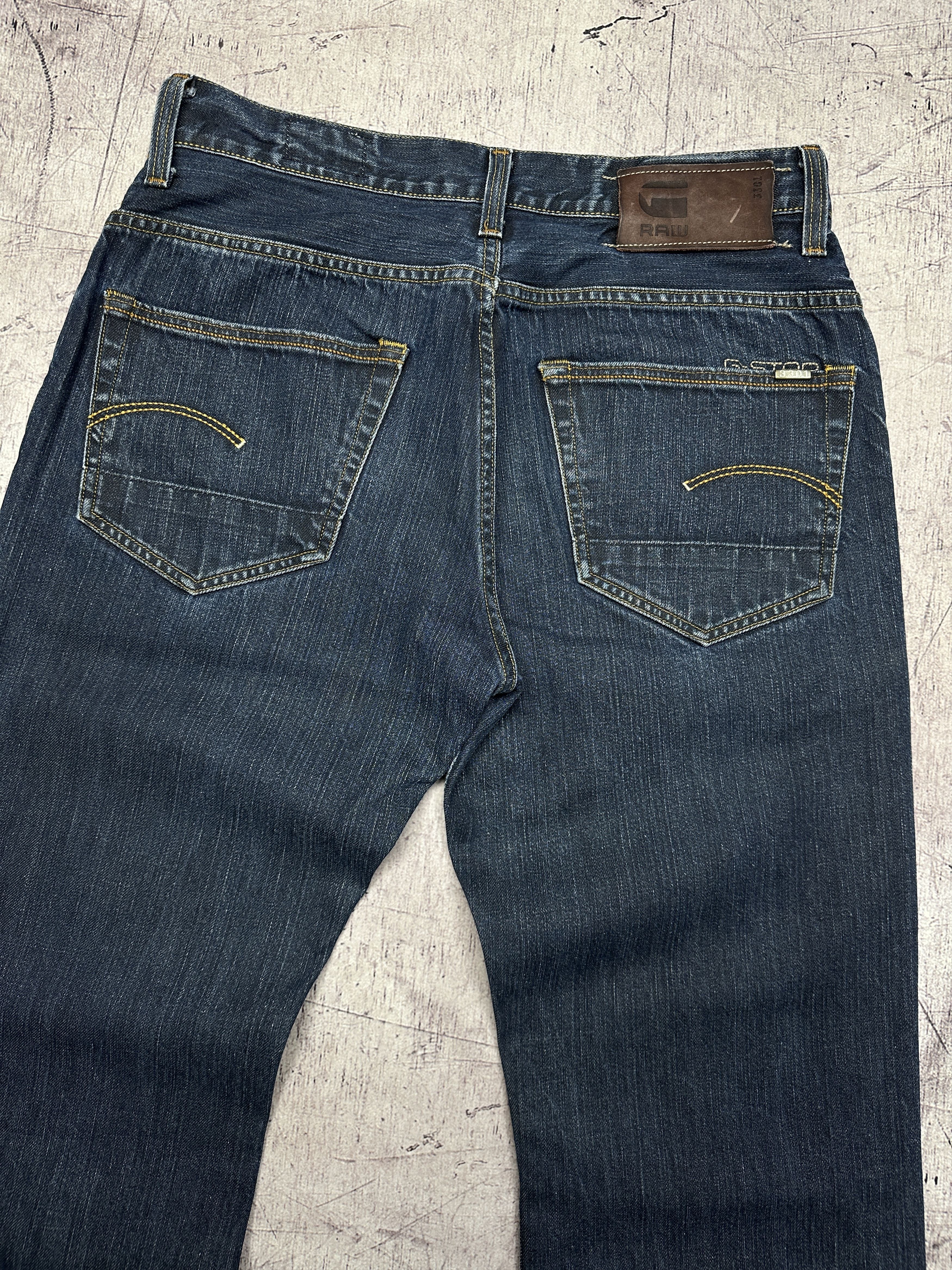 G-Star G Star Raw 3301 Loose Mens Denim Pants Jeans Size US 31 - 7 Thumbnail