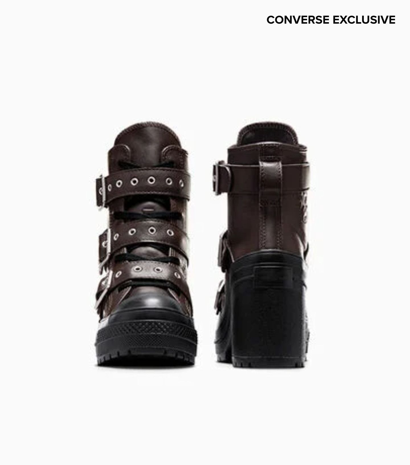 Converse CONVERSE Chuck 70 De Luxe Leather/Buckles High Top, Platform Size US 5.5 / IT 35.5 - 12 Thumbnail