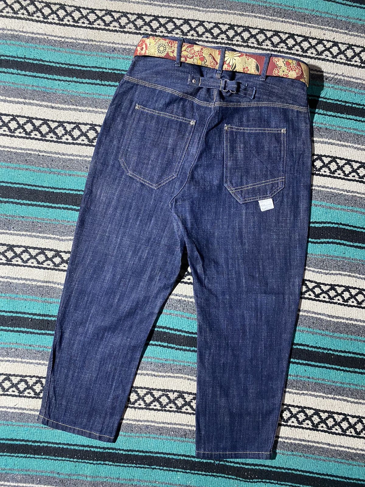 Johnbull × KOJIMA GENES × Vintage Johnbull Buckleback Denim Pants Size US 32 / EU 48 - 7 Thumbnail