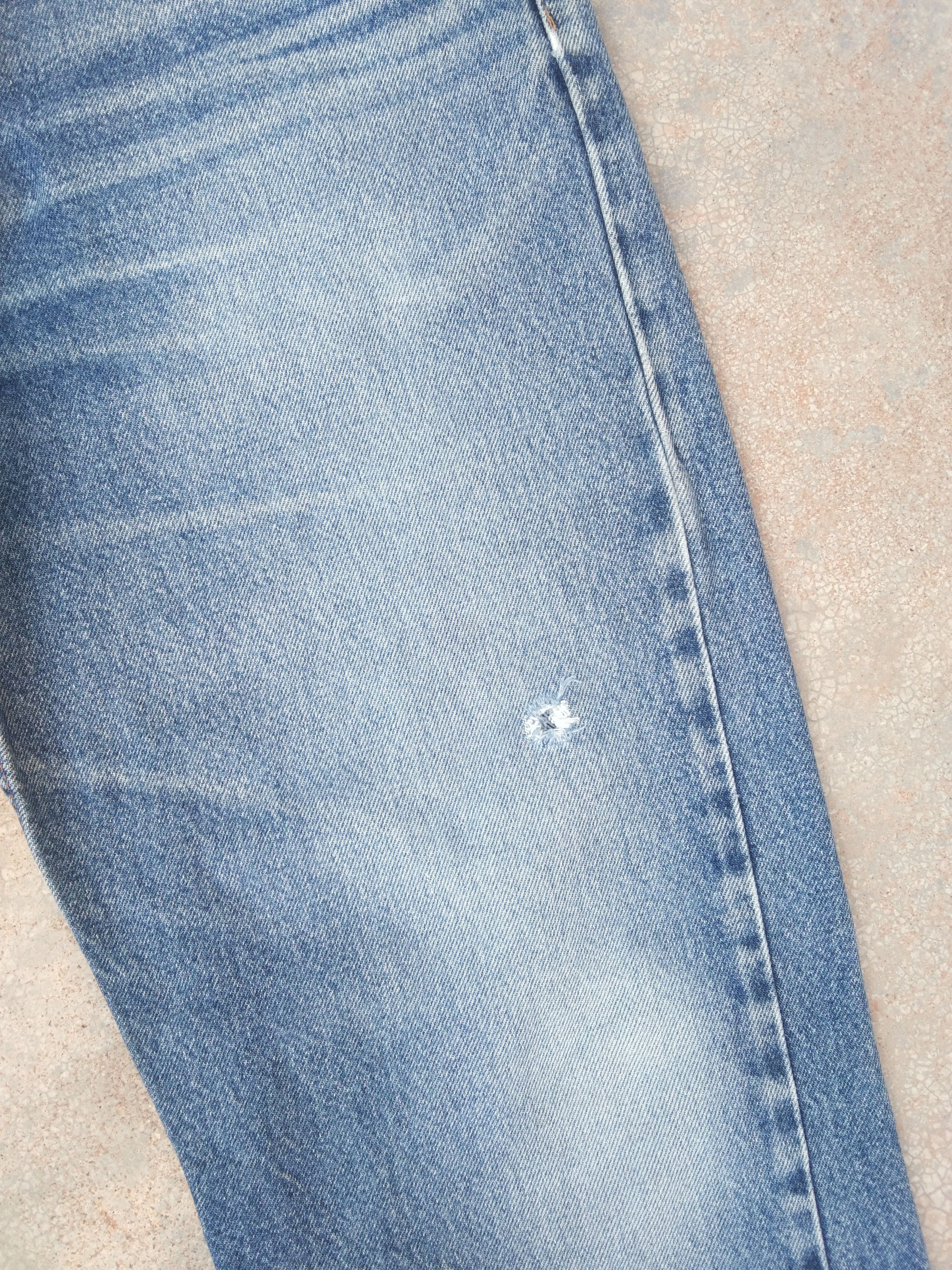 Jean × Levi's × Vintage Vintage Levis Jeans 505 Distressed Denim 38x32 Size US 38 / EU 54 - 5 Thumbnail