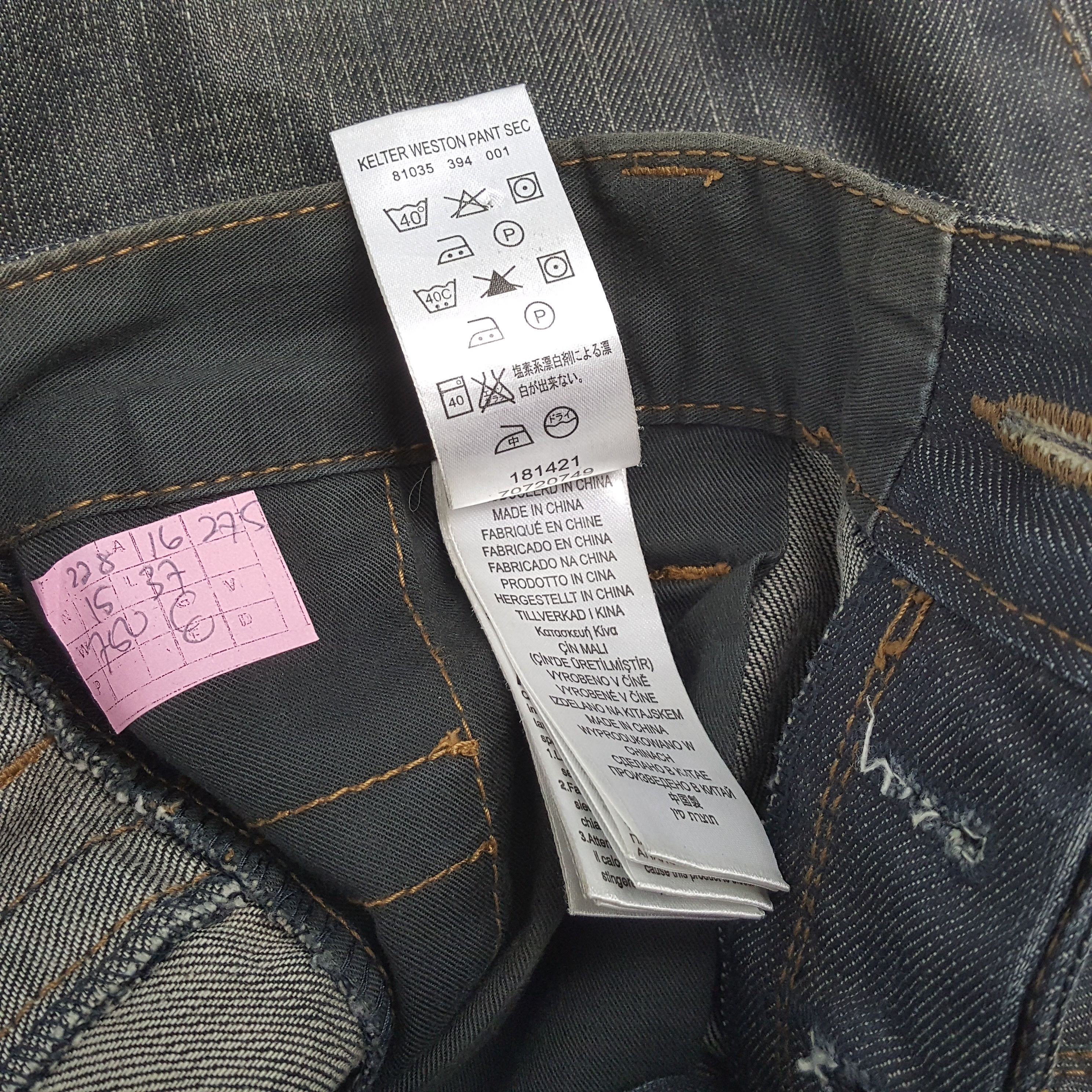 G-Star × Vintage G-STAR RAW Rare Design Fashion Style Jeans Size US 32 / EU 48 - 13 Thumbnail