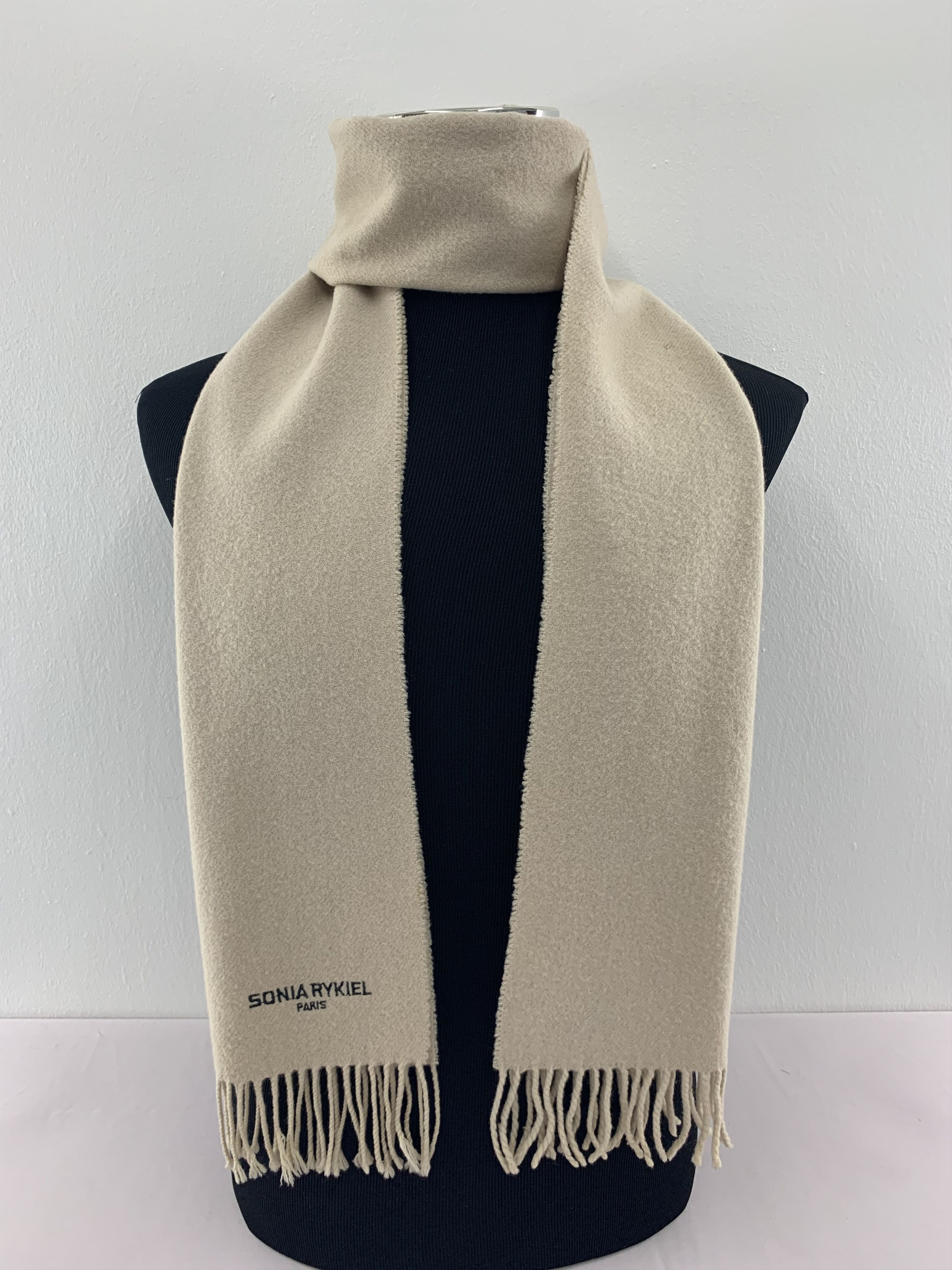 Sonia Rykiel Sonia Rykiel Scarf Wool Muffler Neck Wrap BL4268 Size ONE SIZE - 1 Thumbnail