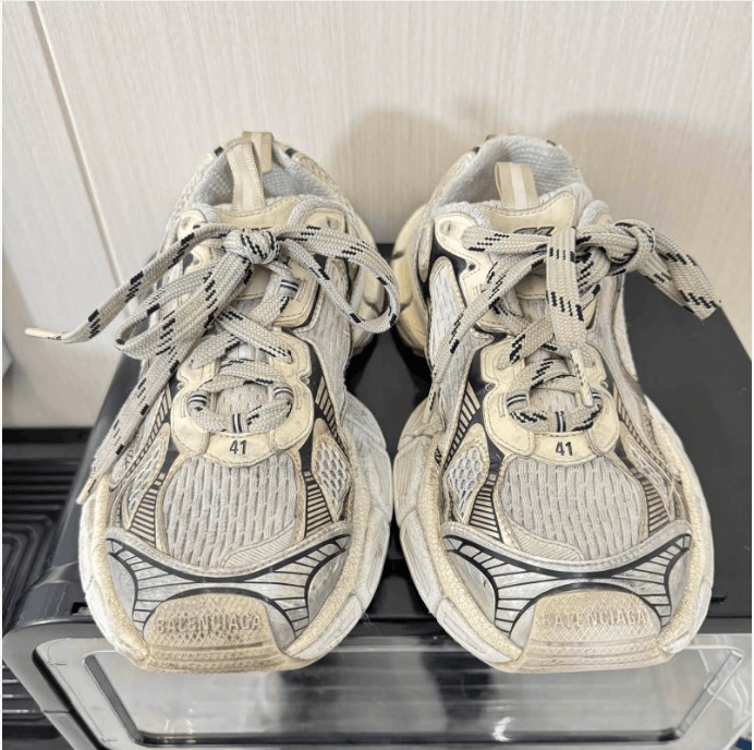Balenciaga Balenciaga low-top dad shoes men's champagne gold Size US 8 / EU 41 - 3 Thumbnail
