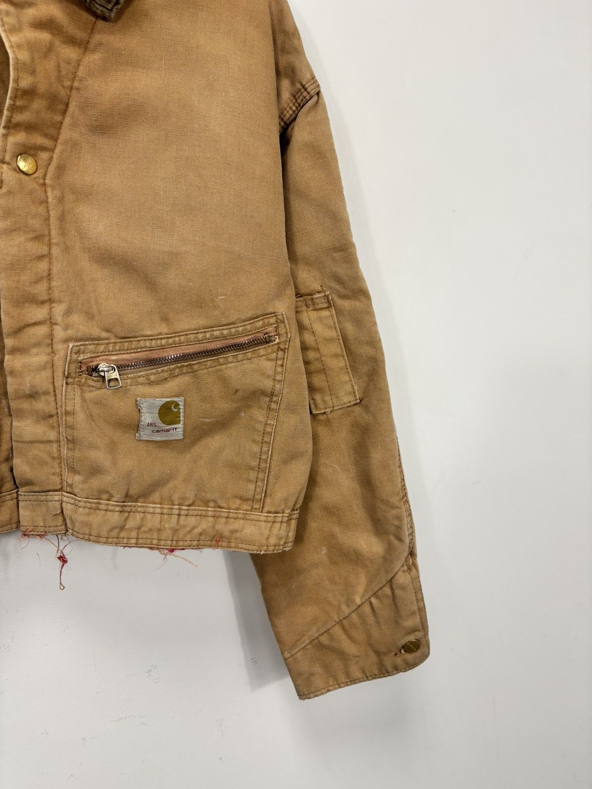Carhartt Vintage Carhartt 1980s Made In USA Workwear Cropped Jacket Size US L / EU 52-54 / 3 - 8 Thumbnail