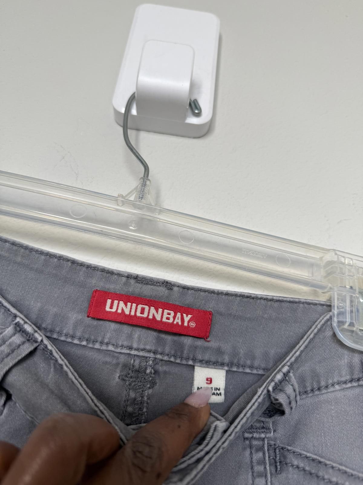 UNIONBAY Y2K Grunge Gray Unionbay Women's Shorts Size 32" / US 10 / IT 46 - 4 Thumbnail