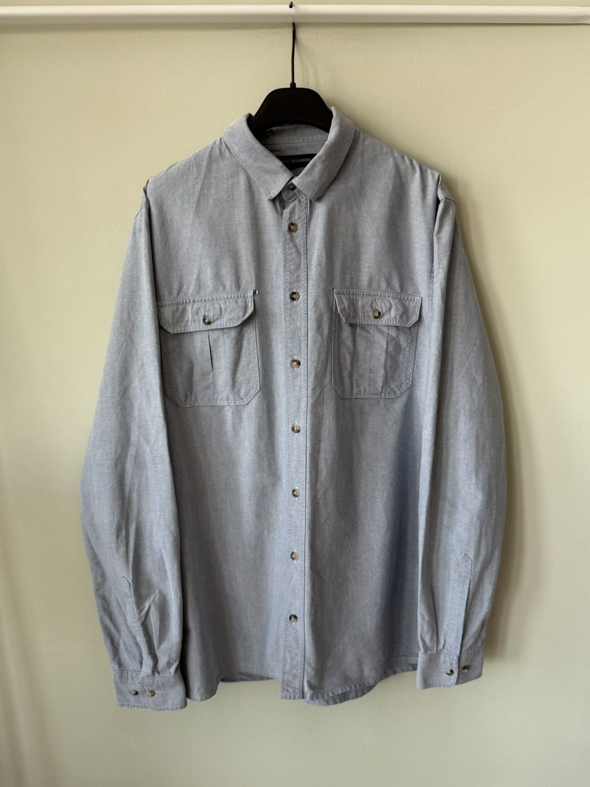 Won Hundred Won hundred pocket ls shirt Size US M / EU 48-50 / 2 - 1 Thumbnail