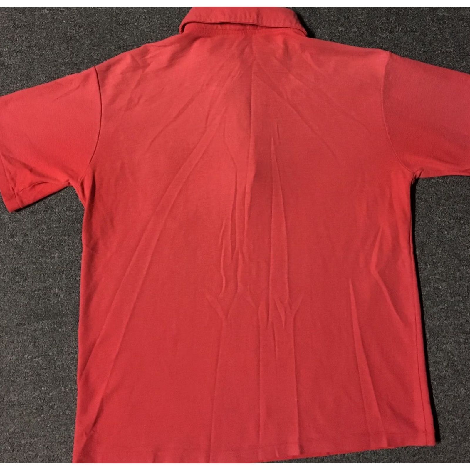 Vintage VINTAGE University Of Utah Football Polo Shirt M USA Track Grunge 60s 70s Red Shirt Mens Size US M / EU 48-50 / 2 - 2 Thumbnail