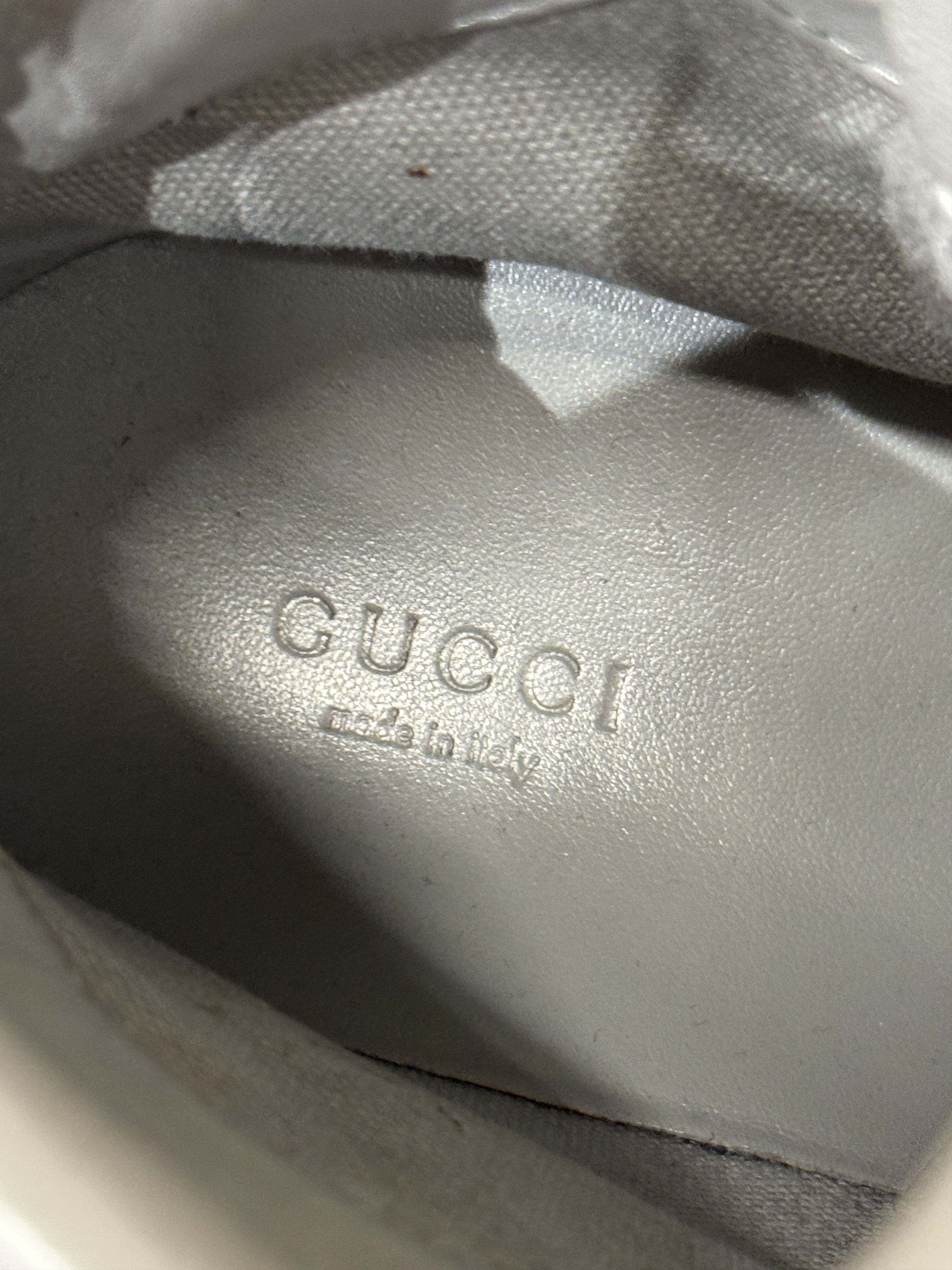 Gucci Gucci crystal studded high-top sneakers Size US 7.5 / IT 37.5 - 5 Thumbnail