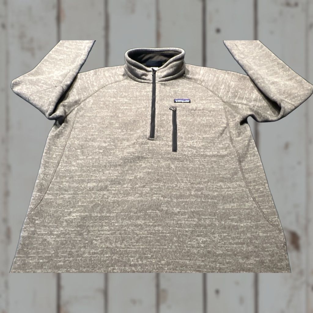 Patagonia PATAGONIA Better Sweater 1/4 Zip Jacket Fleece Logwood Brown Medium M Stand-Up Collar Regular Zip Polyester Men Thailand Size US M / EU 48-50 / 2 - 1 Thumbnail