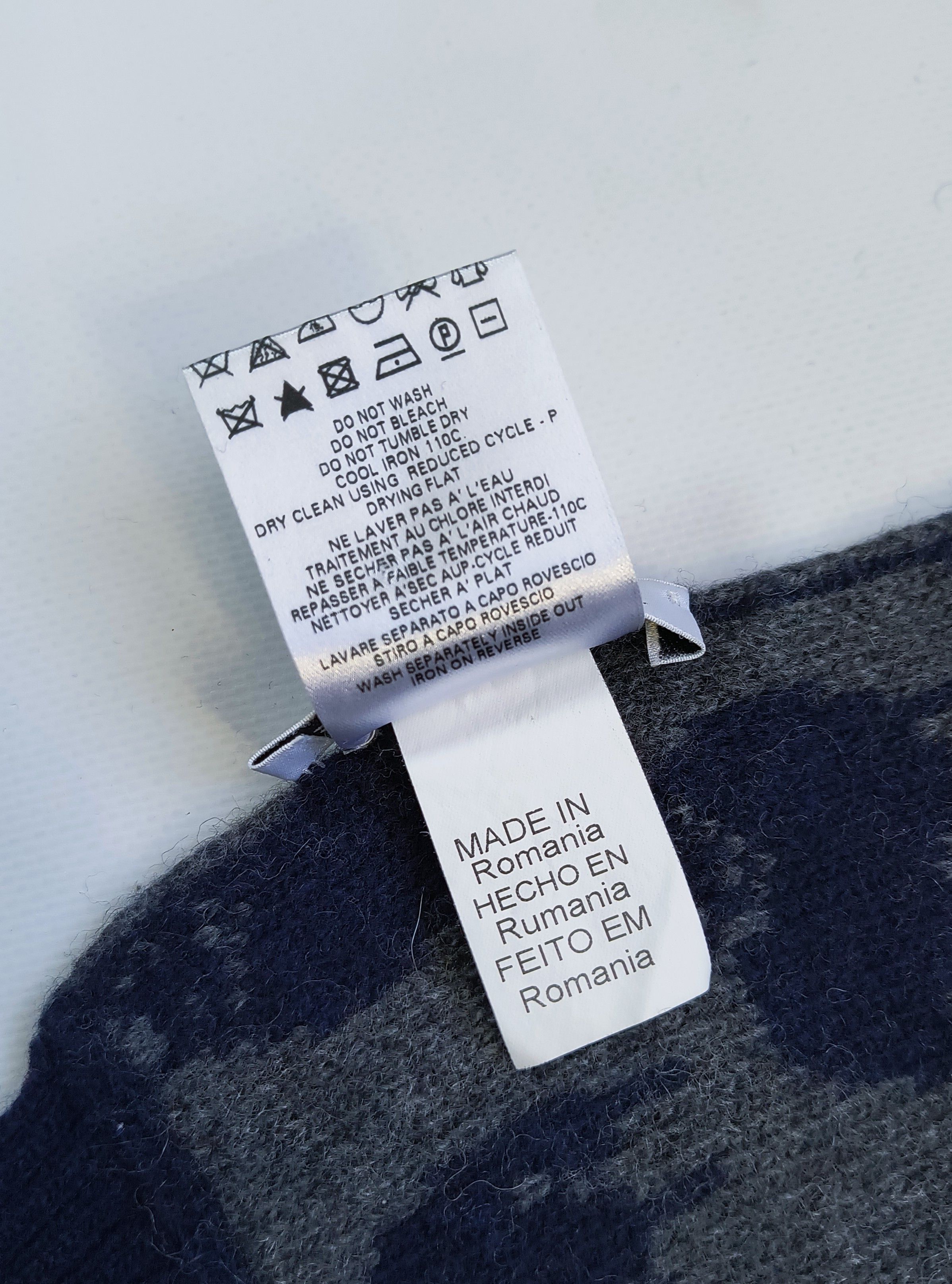 Chloe Chloe Wool Printed Scarf Size ONE SIZE - 5 Thumbnail