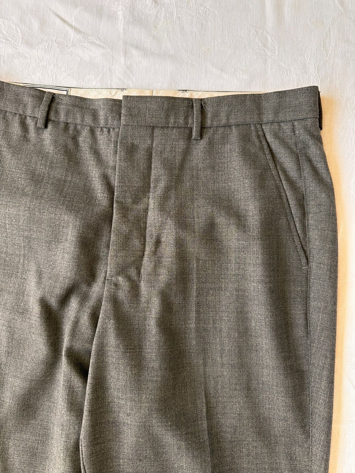 AMI Grey Ami Paris Suit Pant Size US 31 - 3 Thumbnail