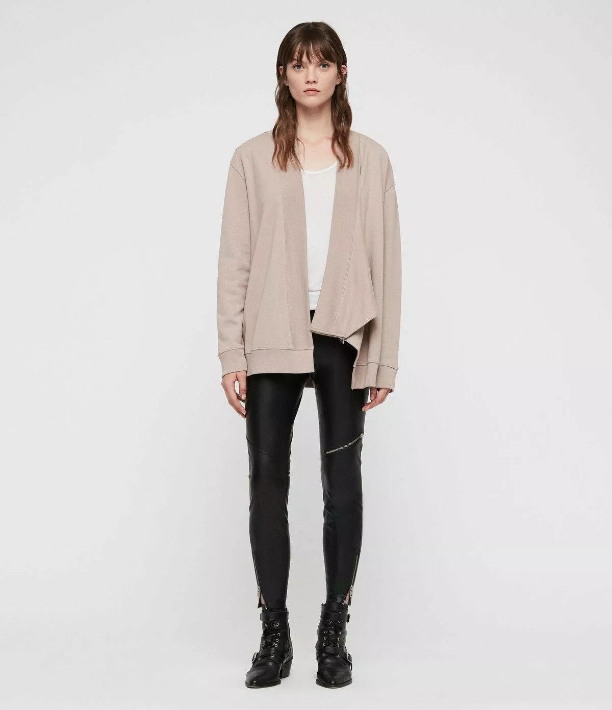 Allsaints AllSaints Hide Stripe Wool Skinny Sweater Vintage Size S / US 4 / IT 40 - 6 Thumbnail