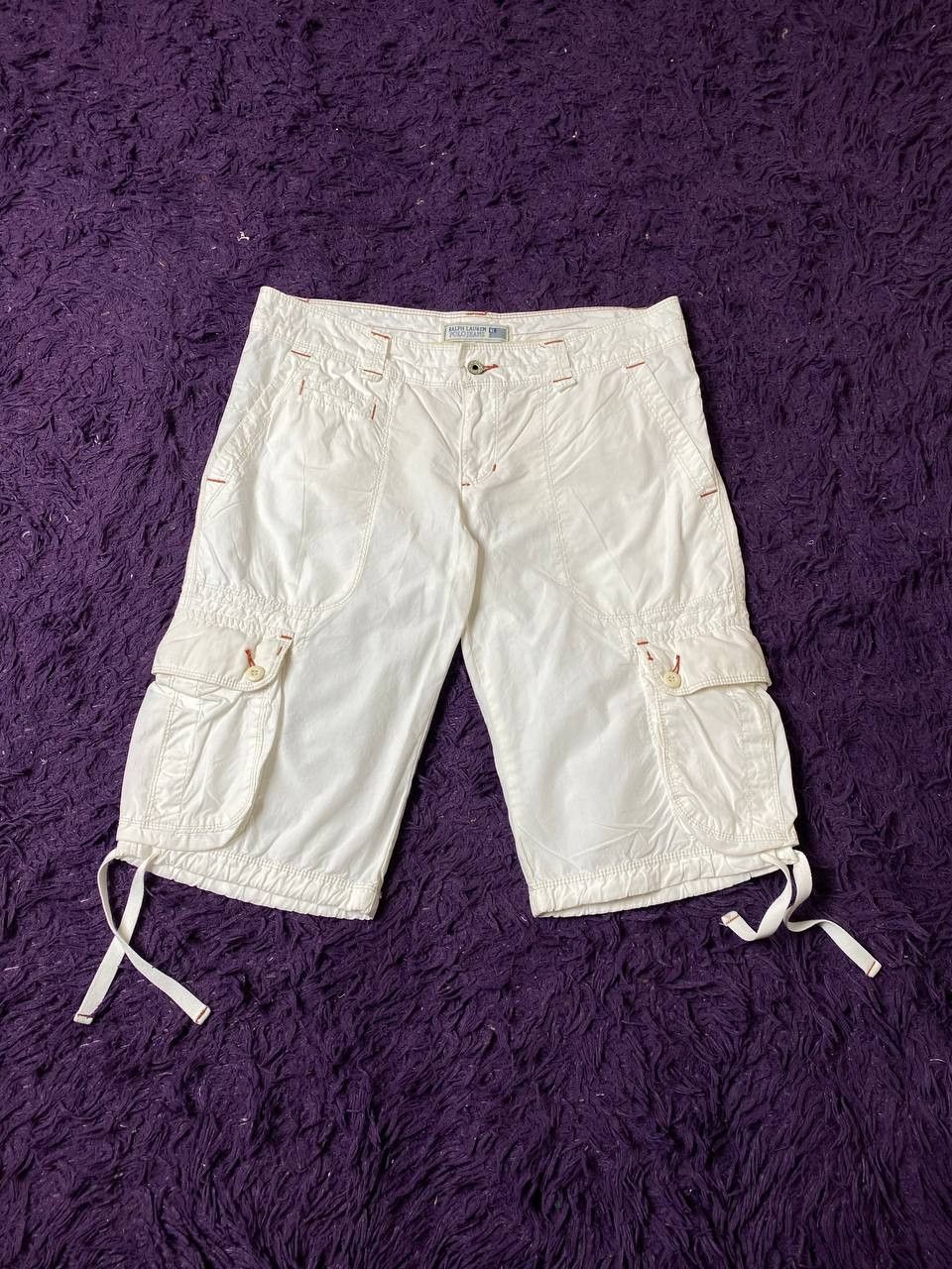 Polo Ralph Lauren Polo Jeans Company Ralph Lauren White Shorts Size 28" / US 6 / IT 42 - 12 Thumbnail