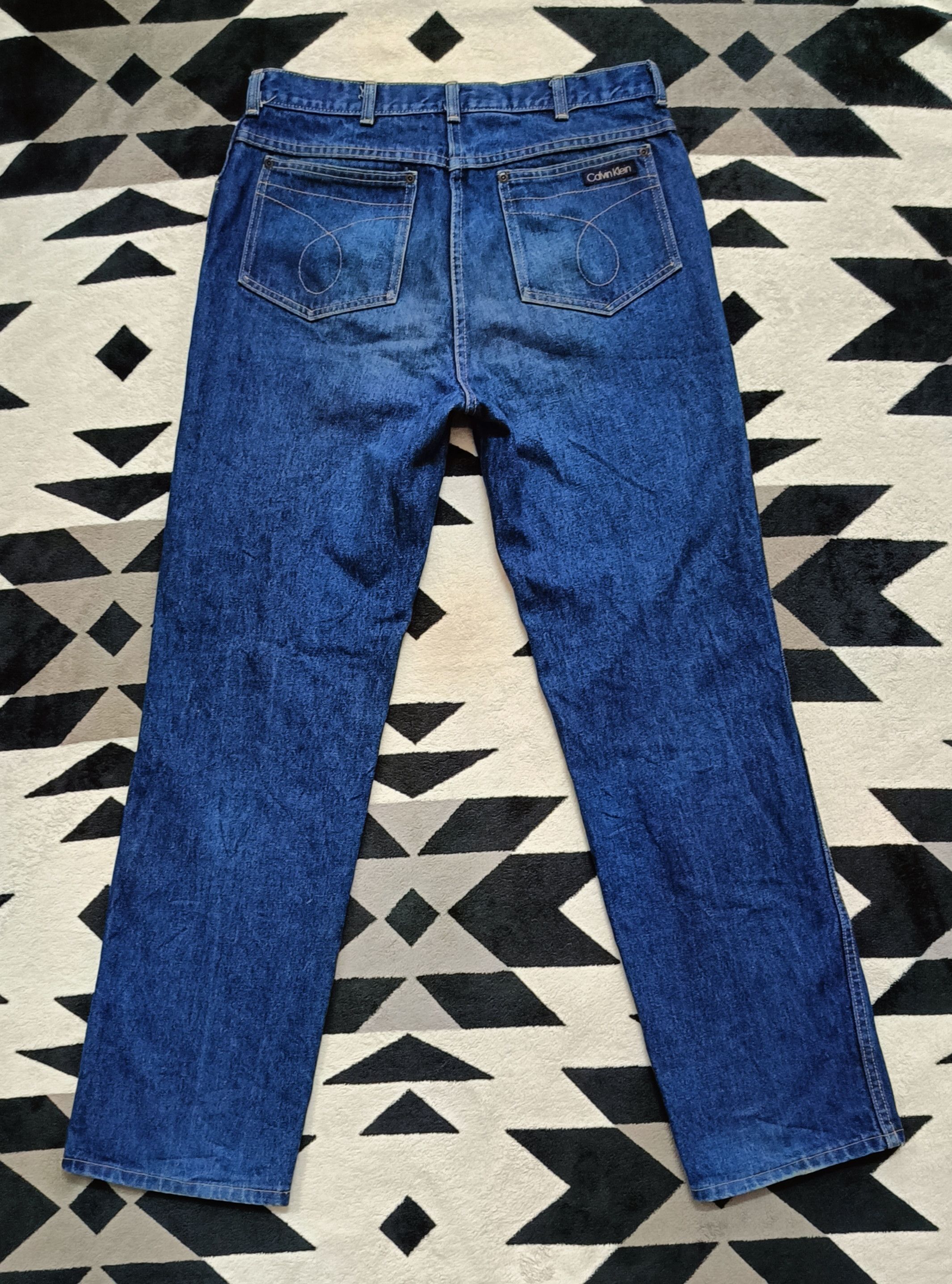 Calvin Klein 🔥🔥 Rare Vintage 80s Calvin Klein Jeans Size US 32 / EU 48 - 2 Thumbnail