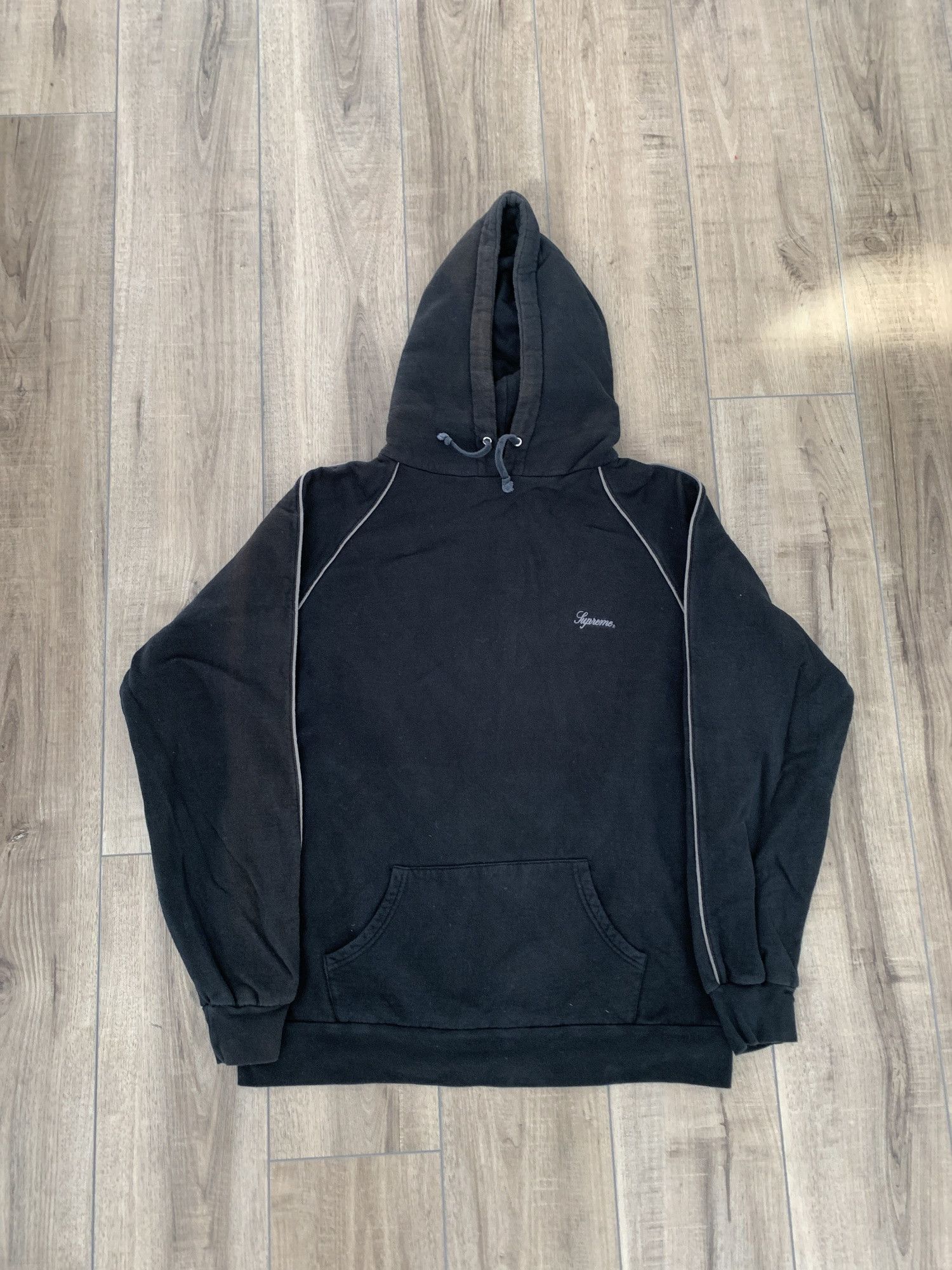 Supreme Supreme 2000s OG Piping Hoodie Raglan L Size US L / EU 52-54 / 3 - 2 Thumbnail