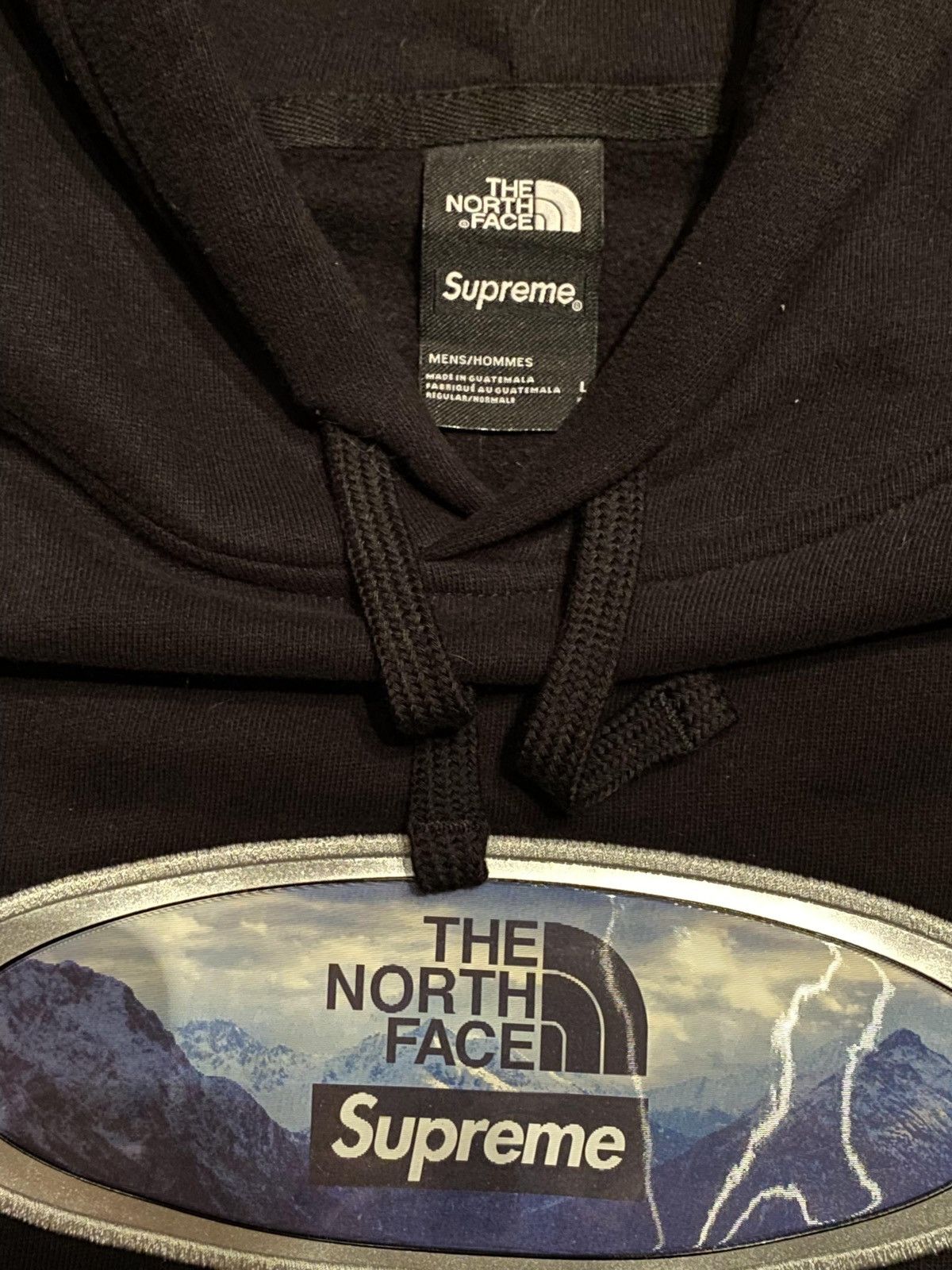 Supreme × The North Face Hoodie Lenticular L