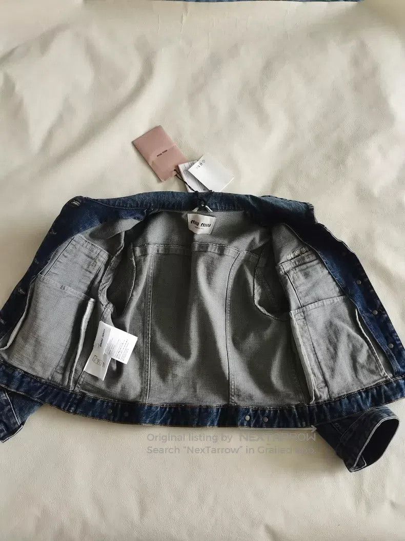 Miu Miu Miu Miu 40 Spring and summer denim jacket Size M / US 6-8 / IT 42-44 - 3 Thumbnail