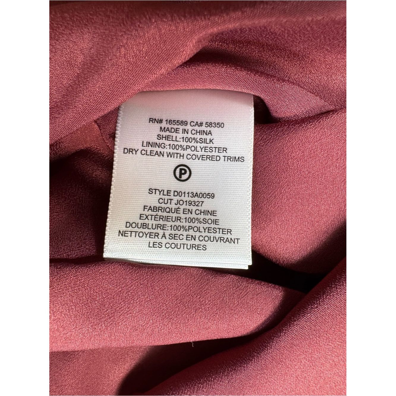 Joie NWT New $428 Joie Odilia Mini Silk Long Sleeve Dress In Oxb Size XS / US 0-2 / IT 36-38 - 6 Thumbnail