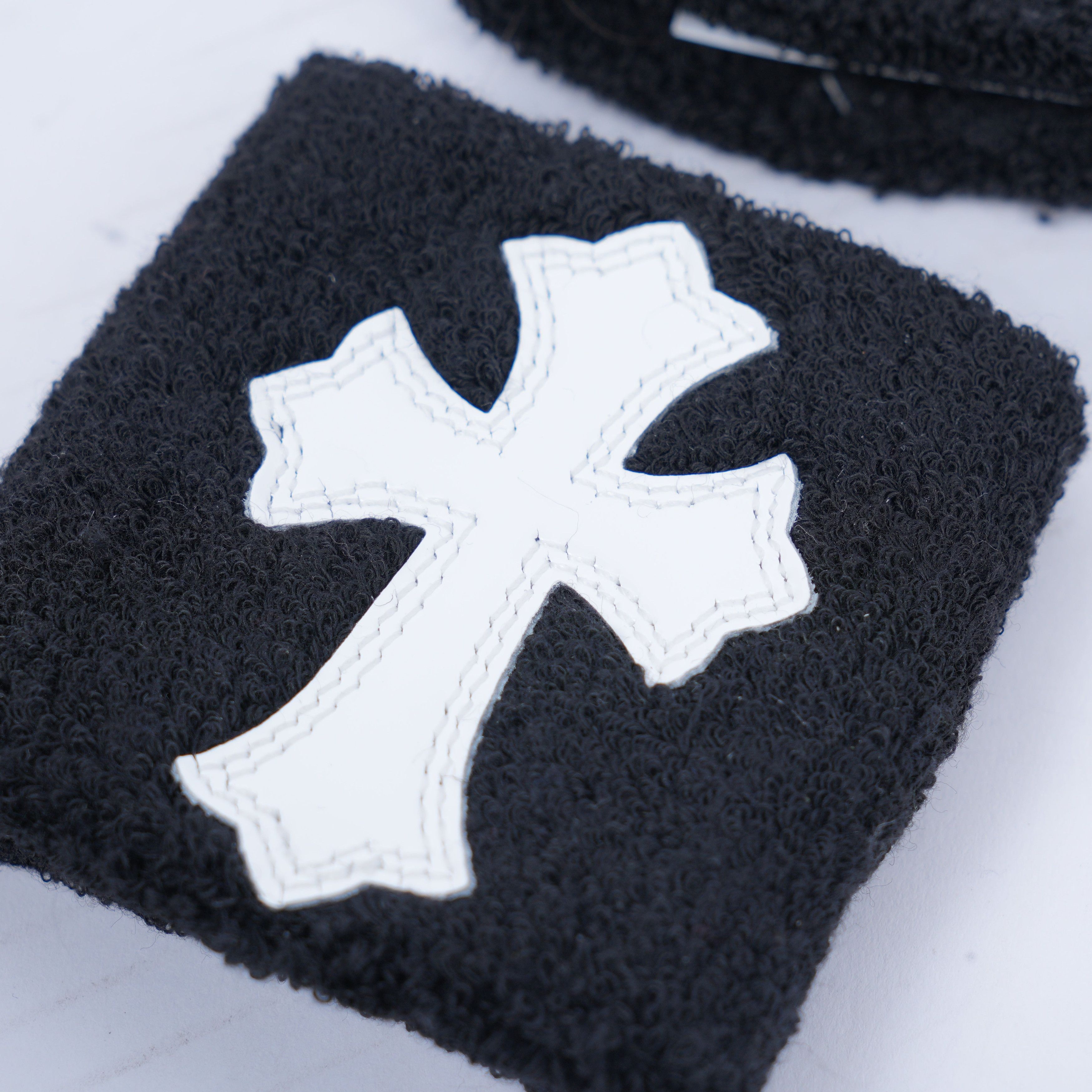 Chrome Hearts CHROME HEARTS WHITE PATENT PATCH ARM BANDS Size ONE SIZE - 3 Thumbnail