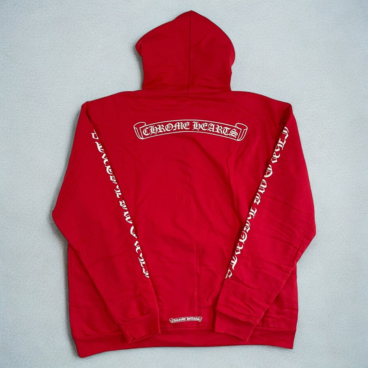 Chrome Hearts Chrome Hearts Scroll Logo Hoodie Size US XL / EU 56 / 4 - 3 Thumbnail