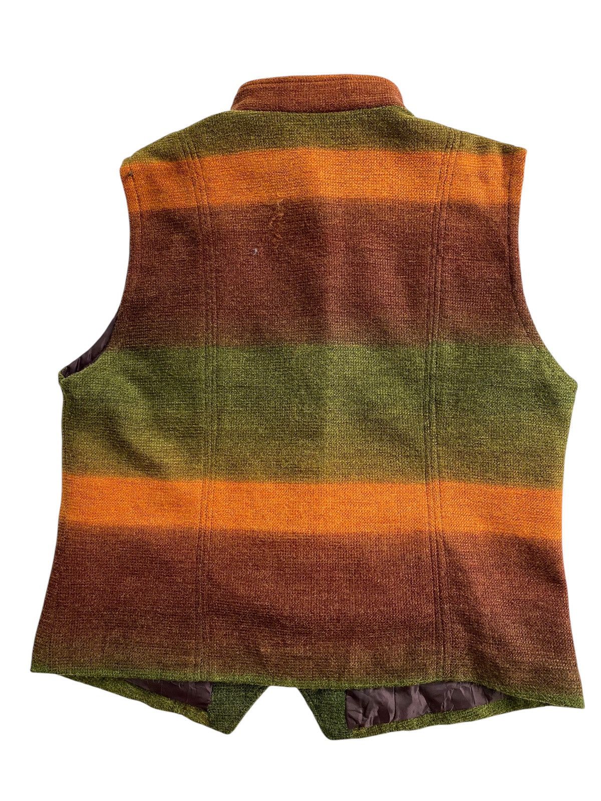 Vintage Vtg J Bar Wool Vest Jacket Size US M / EU 48-50 / 2 - 2 Thumbnail