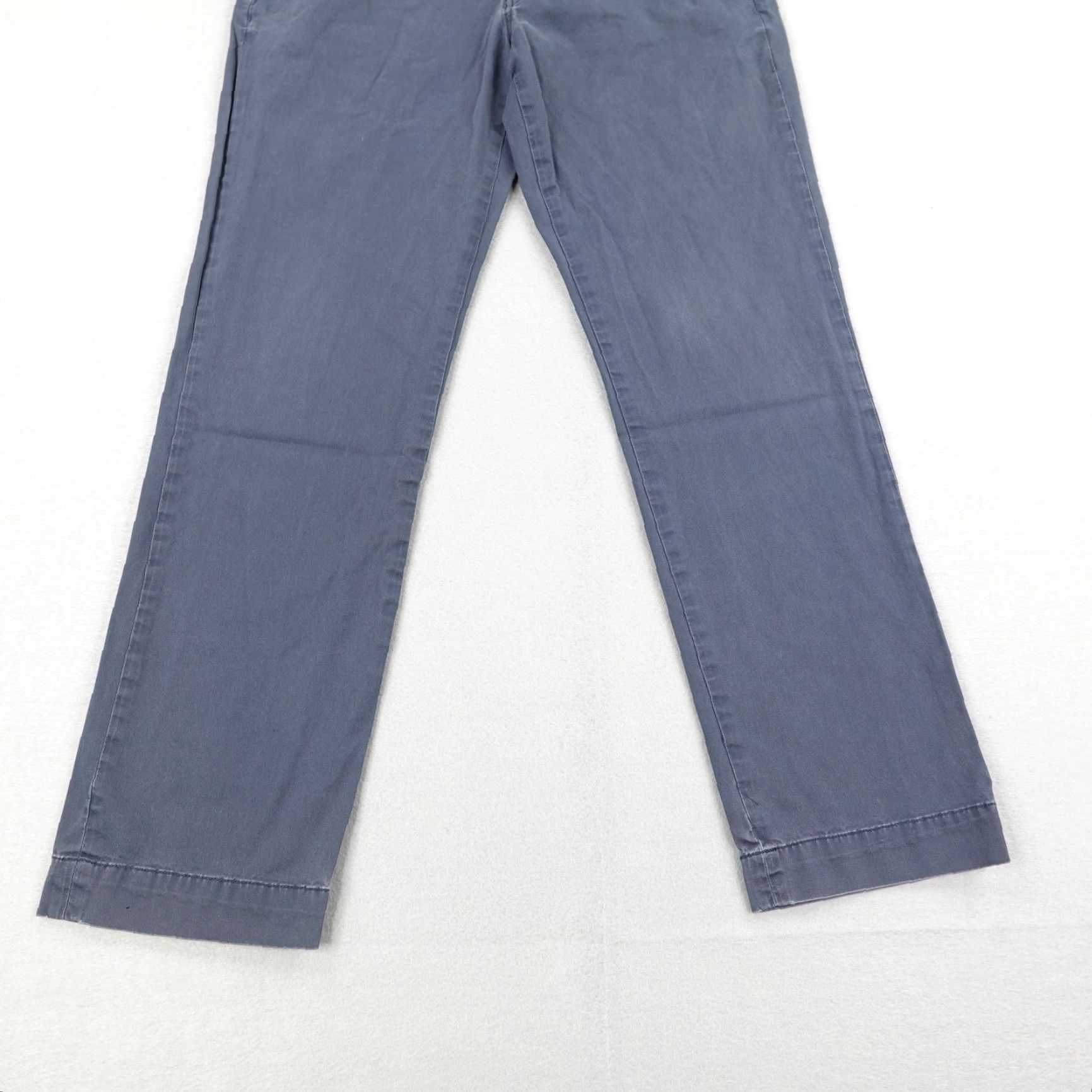 Polo Ralph Lauren POLO RALPH LAUREN Pants Mens 33x32 Blue Chino Cotton Twill Stretch Pony Logo Classic Size US XS / EU 42 / 0 - 3 Thumbnail