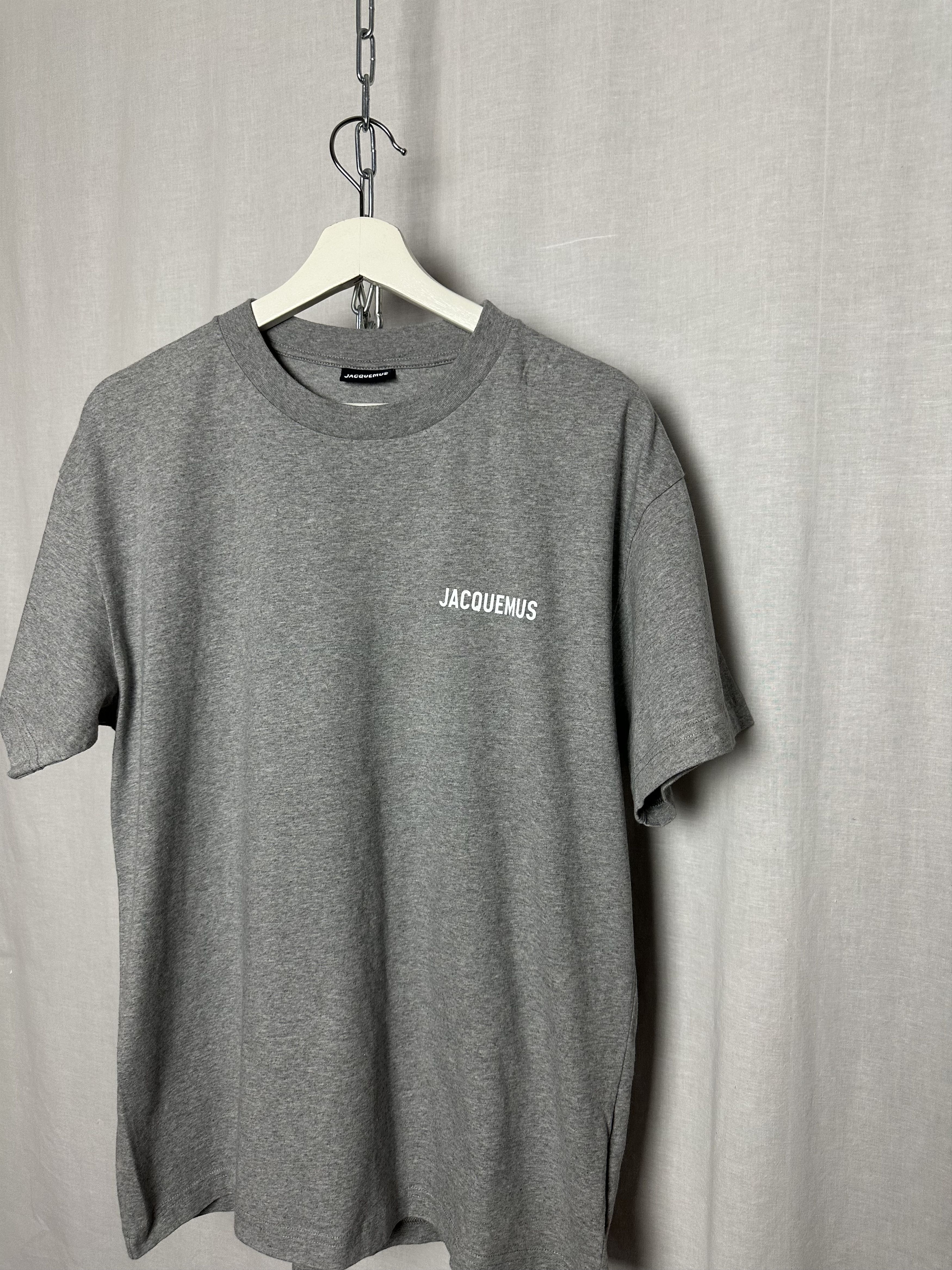 Jacquemus chest logo tee Size US M / EU 48-50 / 2 - 2 Thumbnail