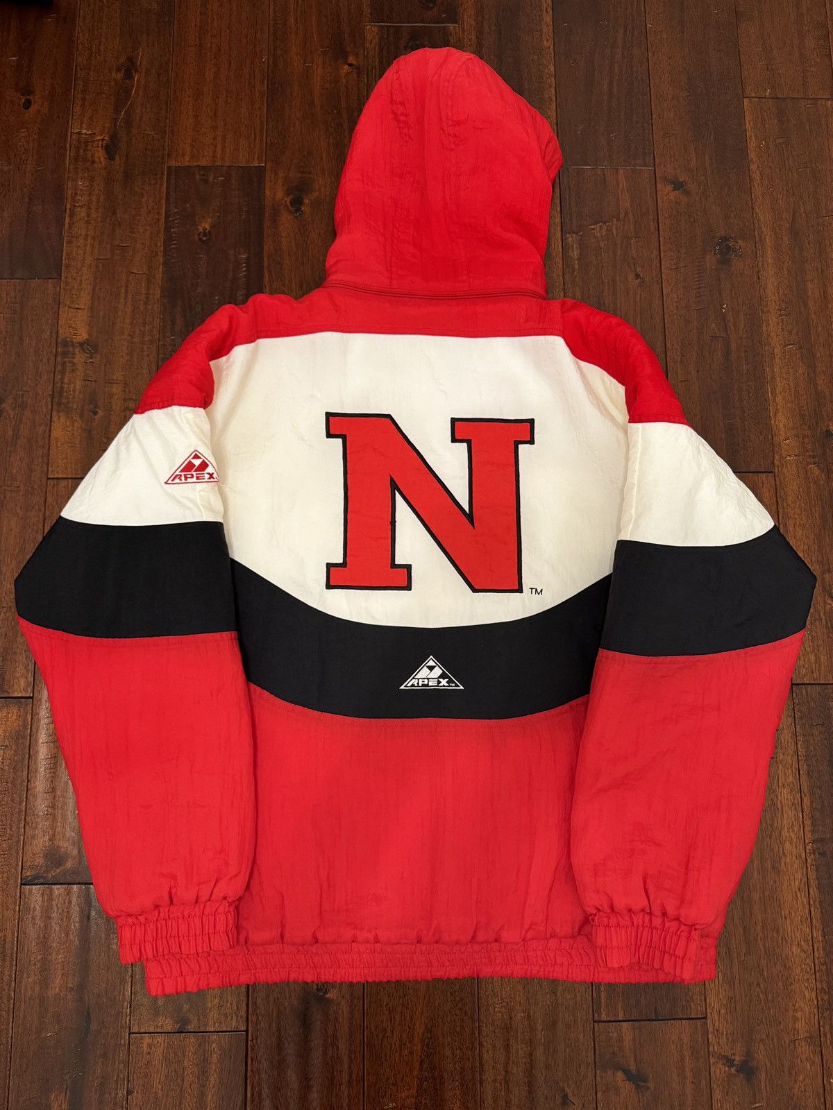 Apex One Vintage 90s Nebraska Huskers Apex One jacket Size US XL / EU 56 / 4 - 5 Thumbnail