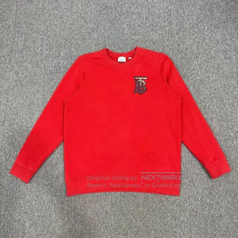Burberry Burberry Men's Red Cotton Sweatshirt. Size US M / EU 48-50 / 2 - 1 Thumbnail