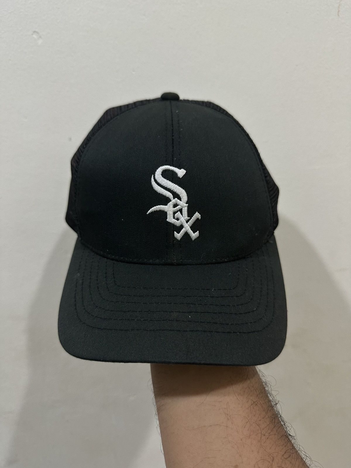 MLB VTG White SOX Kurihara Trucker Hat Size ONE SIZE - 1 Thumbnail