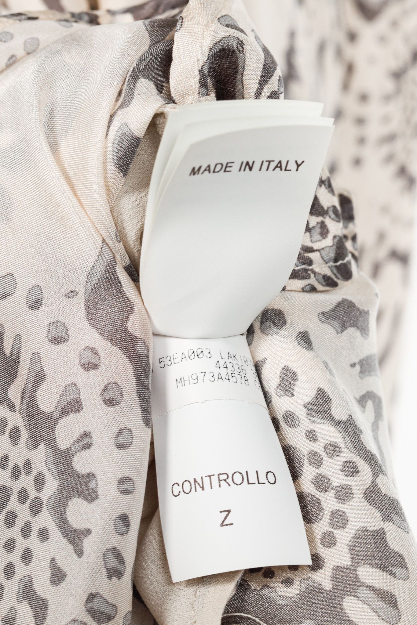 Brunello Cucinelli Brunello Cucinelli SS/20 Printed Silk Tiered Mini Dress Size L / US 10 / IT 46 - 13 Thumbnail