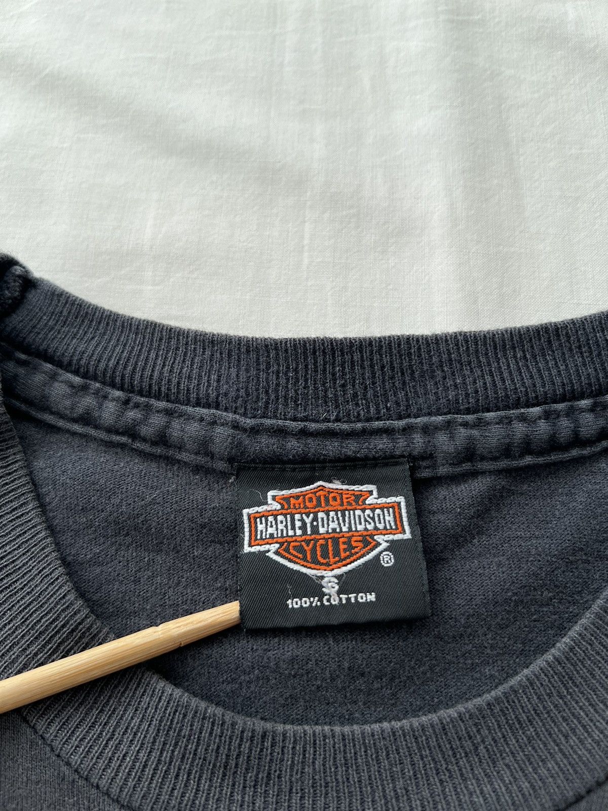 Harley Davidson Vintage 90s Harley Davidson West Coast Motors Holland Tshirt Size US S / EU 44-46 / 1 - 12 Thumbnail