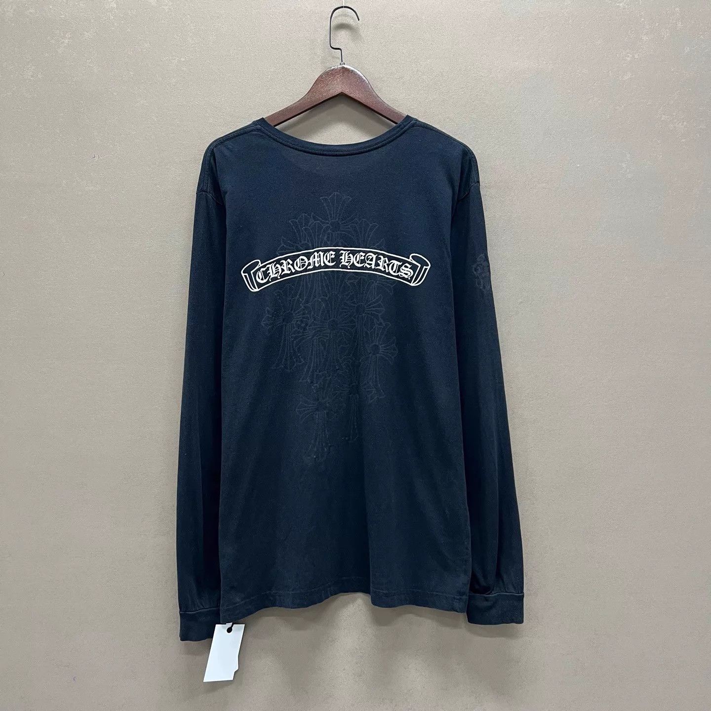 Chrome Hearts Chrome Hearts Phantom Cross Scroll Long Sleeve 98 New XL Size US XL / EU 56 / 4 - 2 Thumbnail