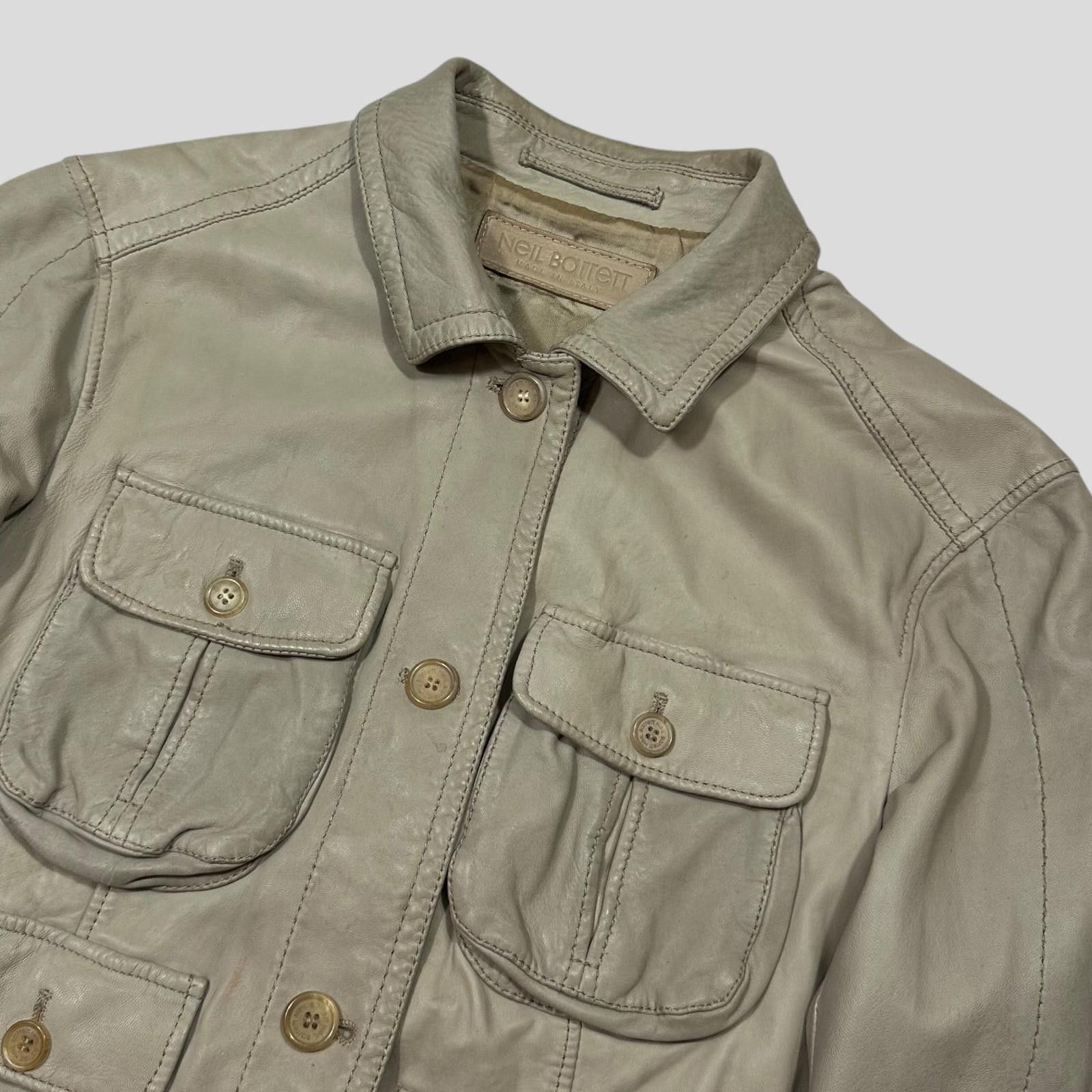Neil Barrett Neil Barrett 00’s Brad Pitt Leather Multipocket Jacket XS/S Size US S / EU 44-46 / 1 - 5 Thumbnail