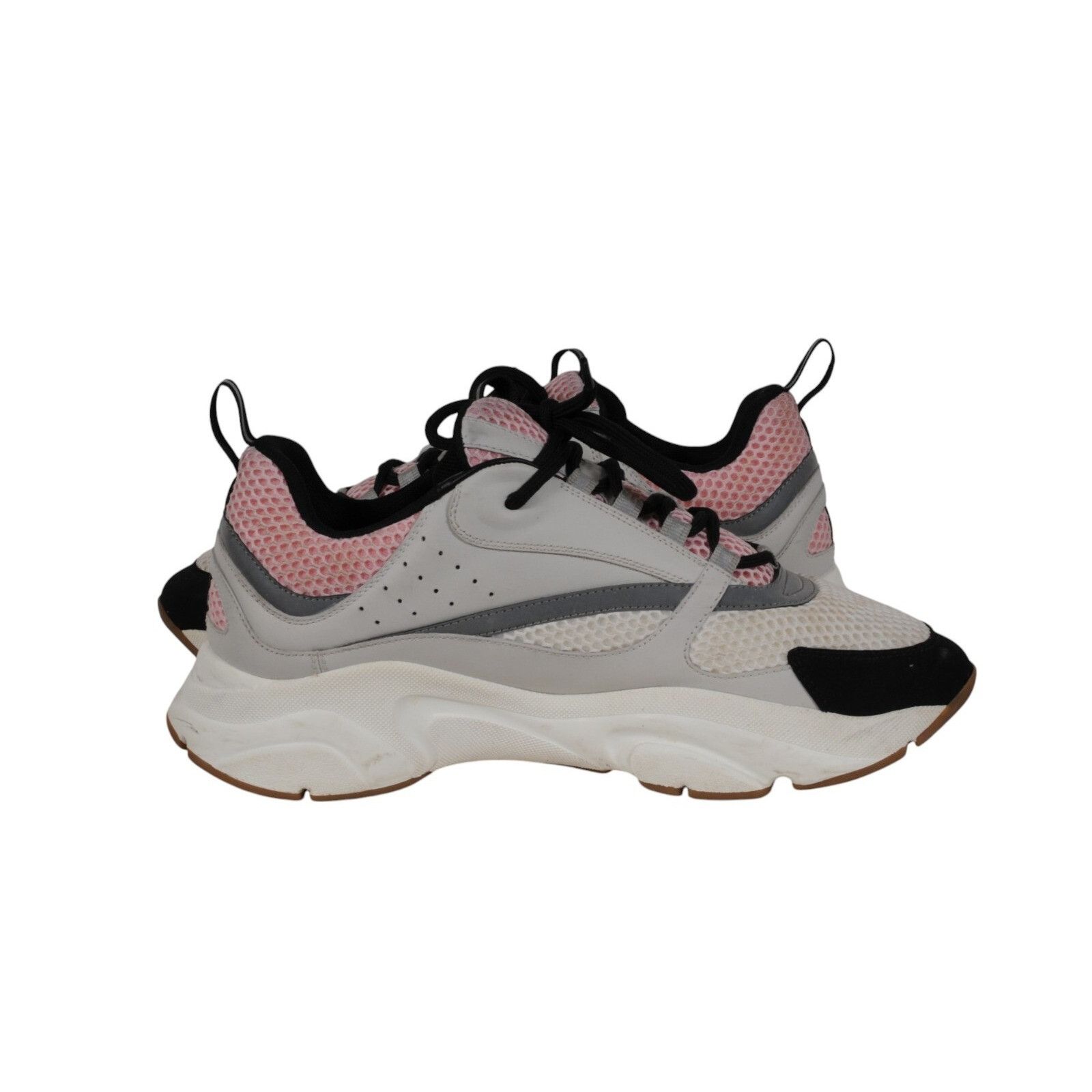 Dior Dior Men B22 Sneakers White Pink Silver Chunky Size US 10 / EU 43 - 9 Thumbnail