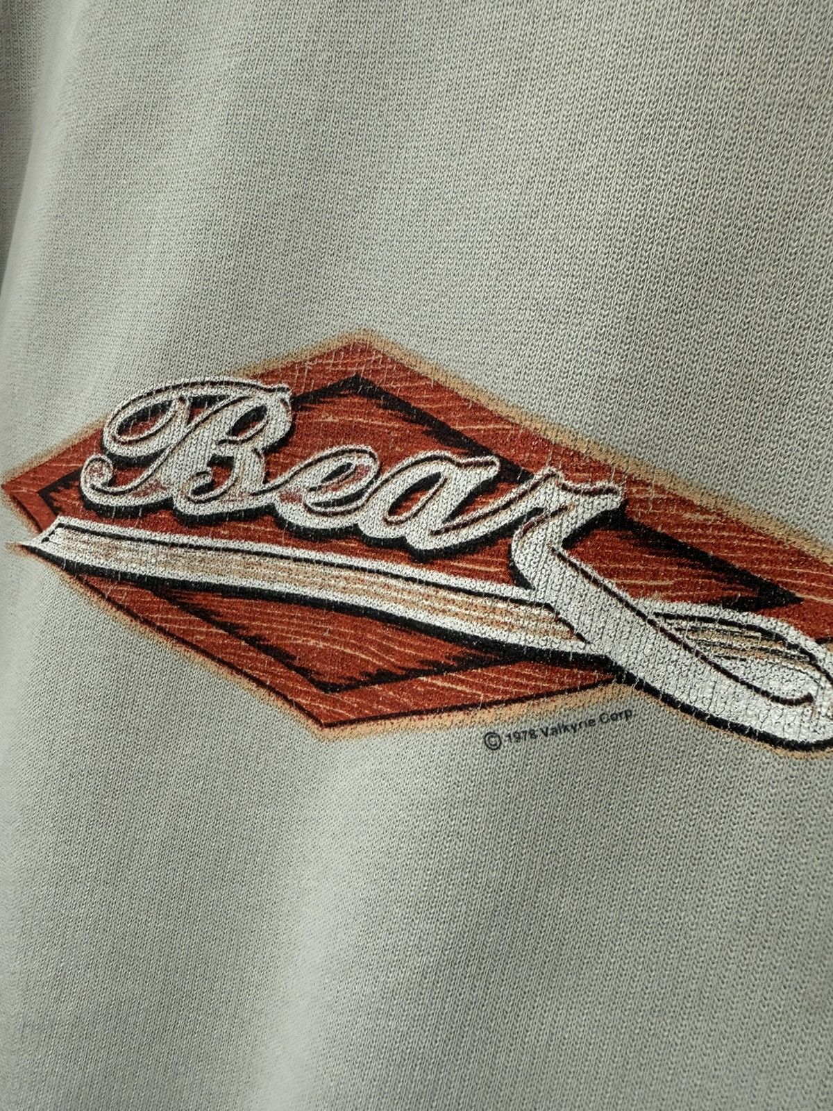 Sun Surf 🔥 Vtg 70's Bear Surfwear Distressed Sweatshirt - L Size US L / EU 52-54 / 3 - 14 Thumbnail